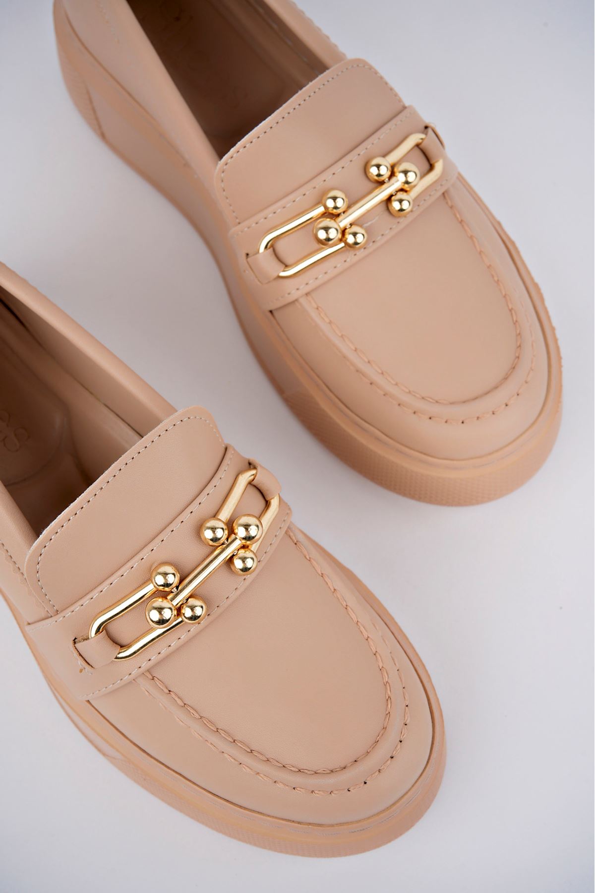 Freemax Kadın  Günlük Oxford Ayakkabı Abb.1502 Nut