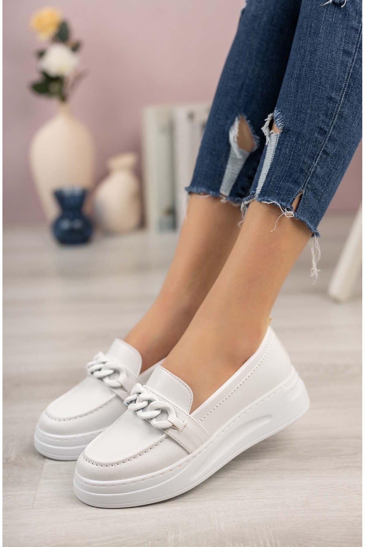 Freemax Kadın Günlük Casual Ayakkabı Abb.2022.501 Beyaz