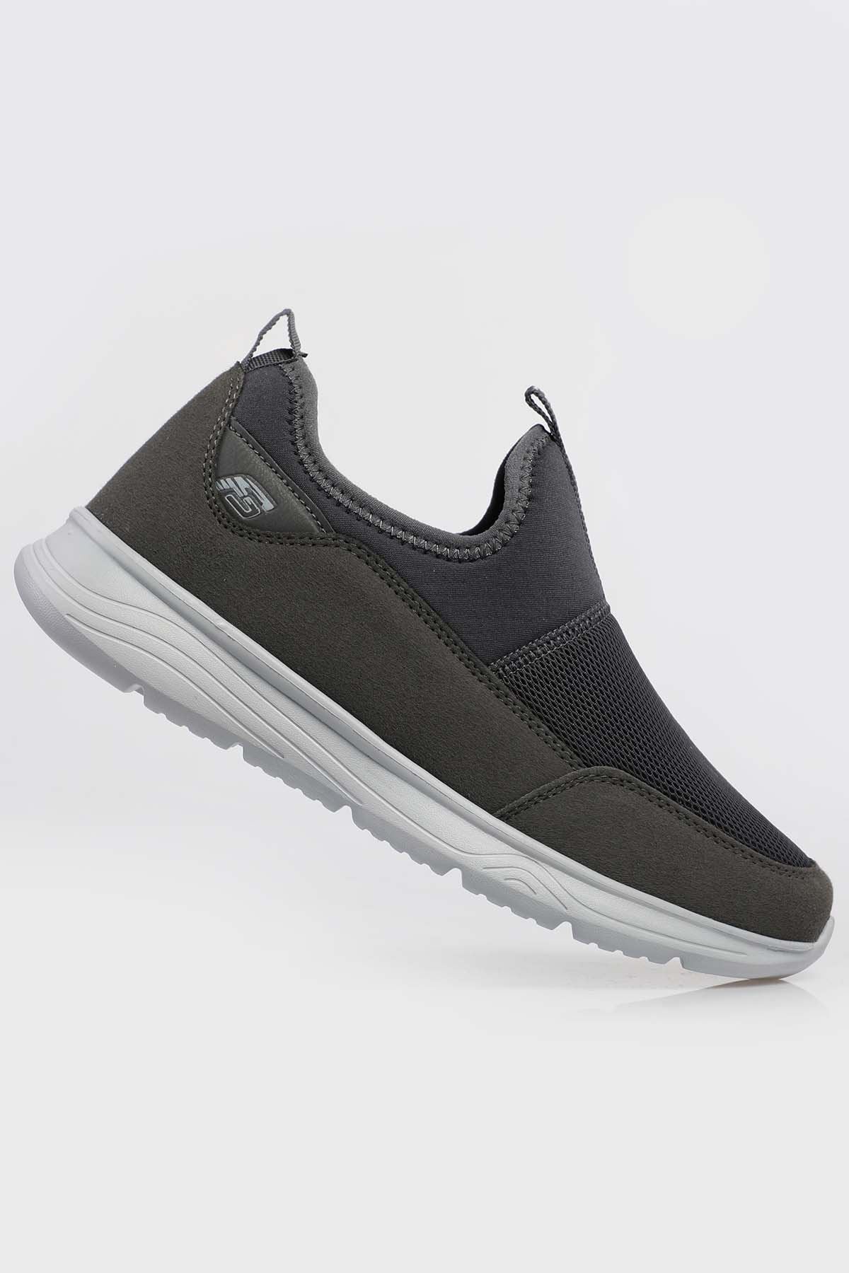 Freemax Unisex  Hafif Esnek Rahat Spor Sneaker Ayakkabı 1612 Füme Buz