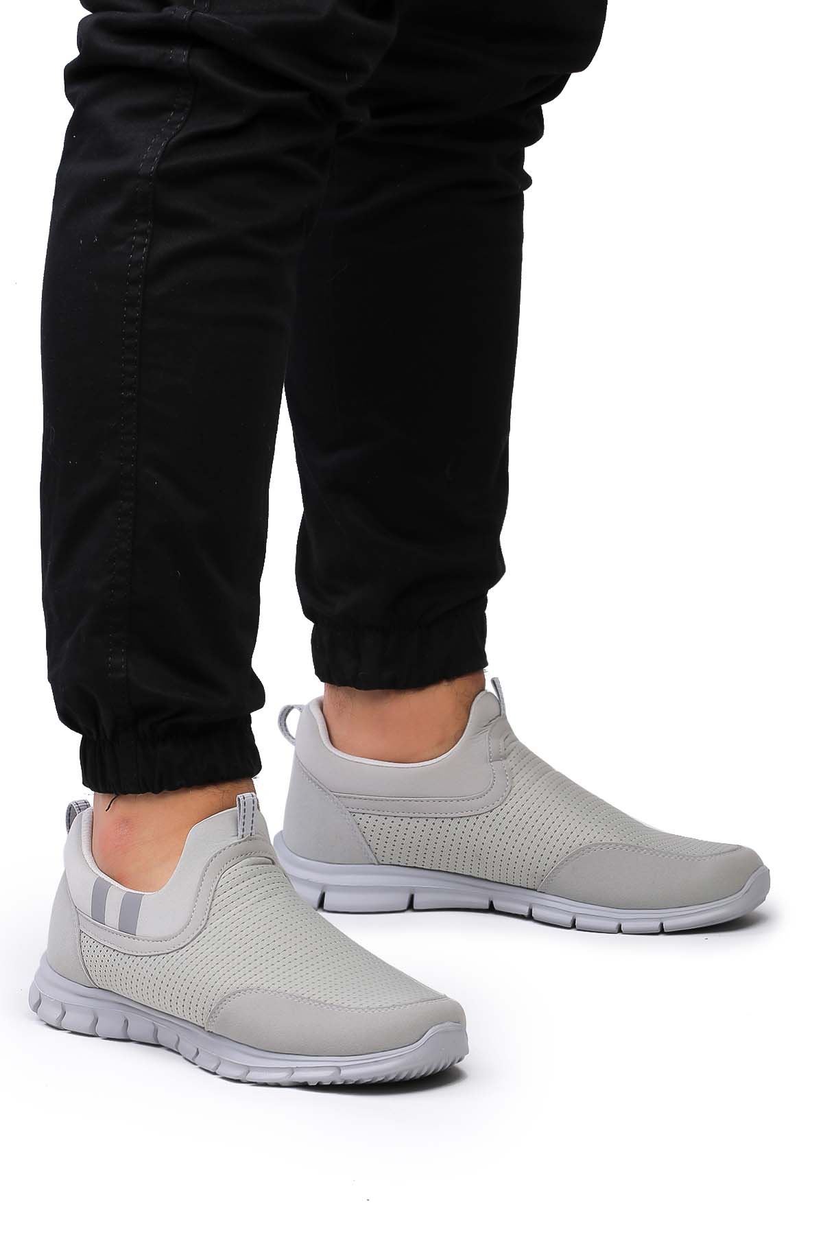 Freemax Unisex  Konforlu Yürüyüş Spor Sneaker Ayakkabı Buz Buz