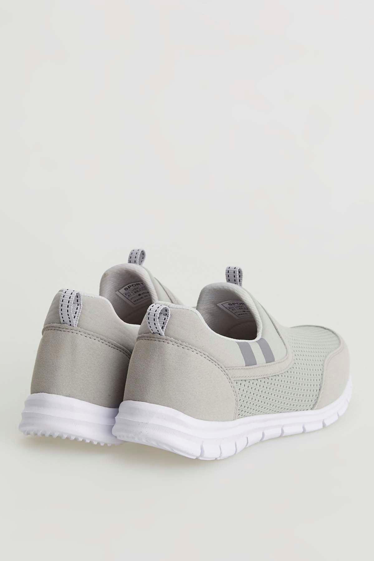 Freemax Unisex  Konforlu Yürüyüş Spor Sneaker Ayakkabı Buz Gri