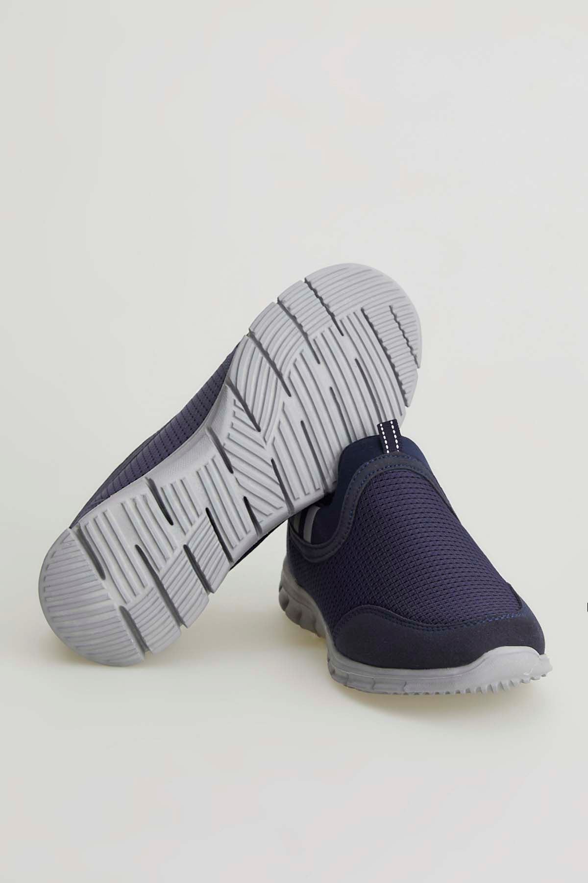 Freemax Unisex  Konforlu Yürüyüş Spor Sneaker Ayakkabı Lacivert Buz