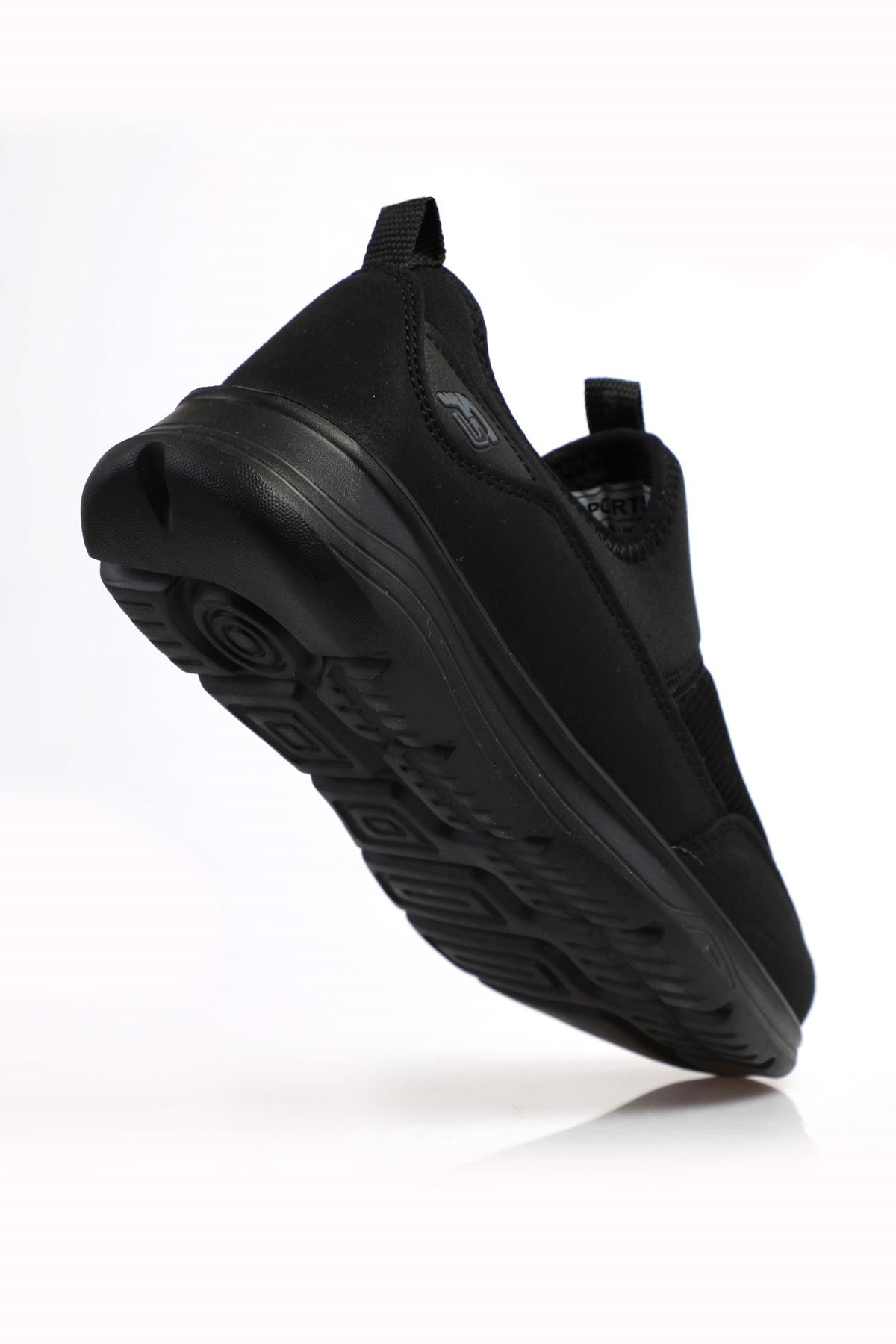 Freemax Unisex  Hafif Esnek Rahat Spor Sneaker Ayakkabı 1612 SİYAH