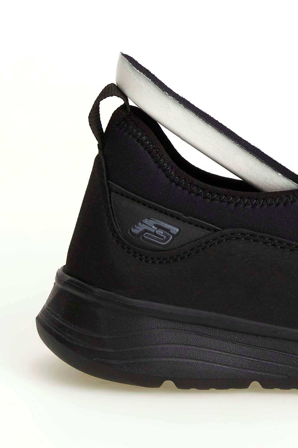 Freemax Unisex  Hafif Esnek Rahat Spor Sneaker Ayakkabı 1612 SİYAH