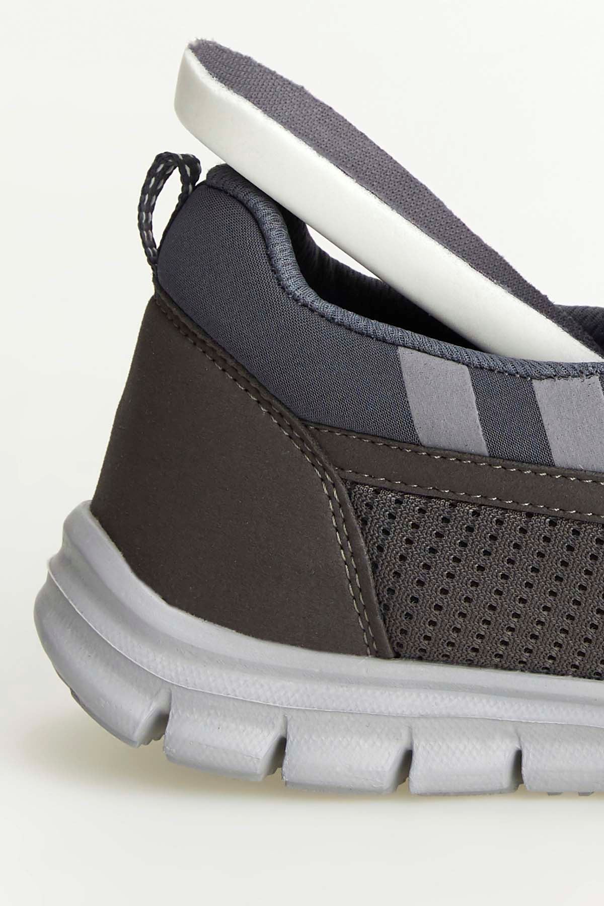 Freemax Unisex  Konforlu Yürüyüş Spor Sneaker Ayakkabı Füme Buz