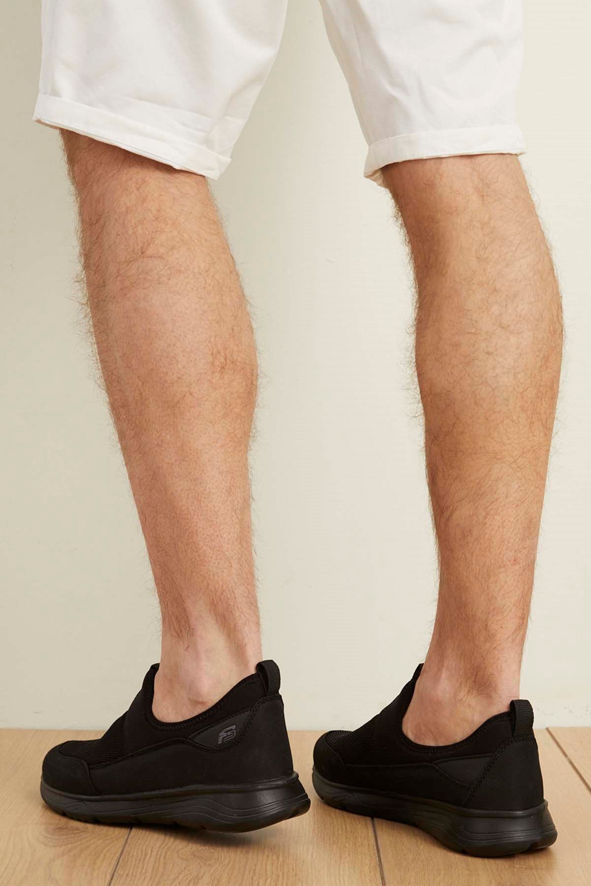 Freemax Unisex  Hafif Esnek Rahat Spor Sneaker Ayakkabı 1612 SİYAH