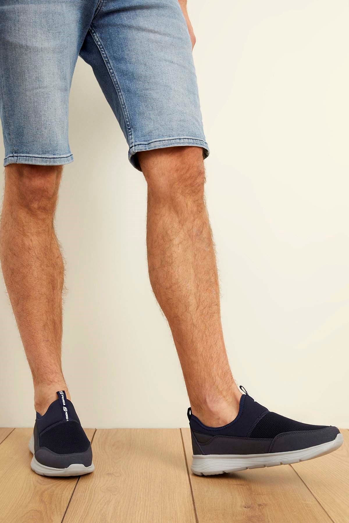 Freemax Unisex  Hafif Esnek Rahat Spor Sneaker Ayakkabı 1612 Laci Buz