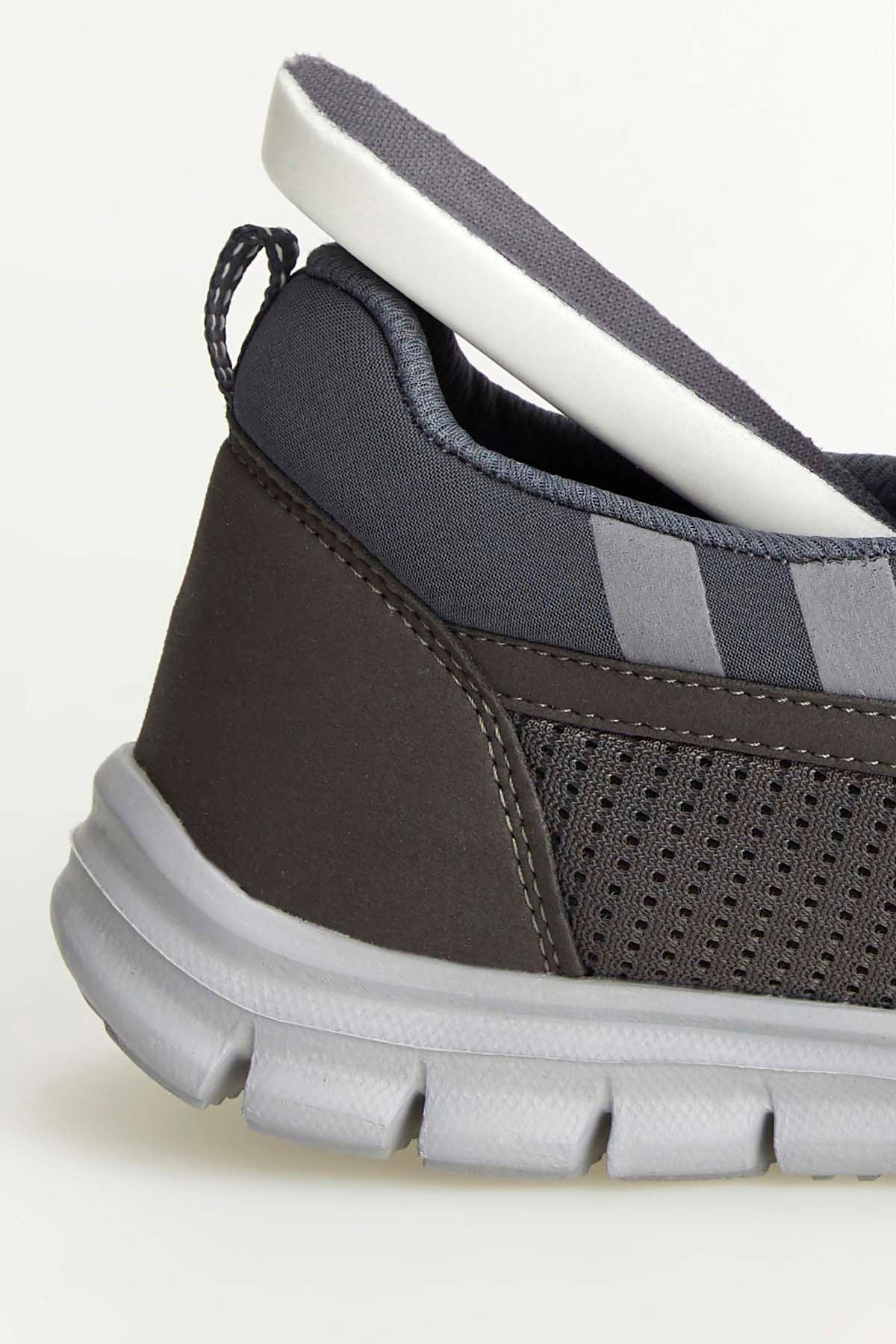 Freemax Unisex  Konforlu Yürüyüş Spor Sneaker Ayakkabı Füme Buz