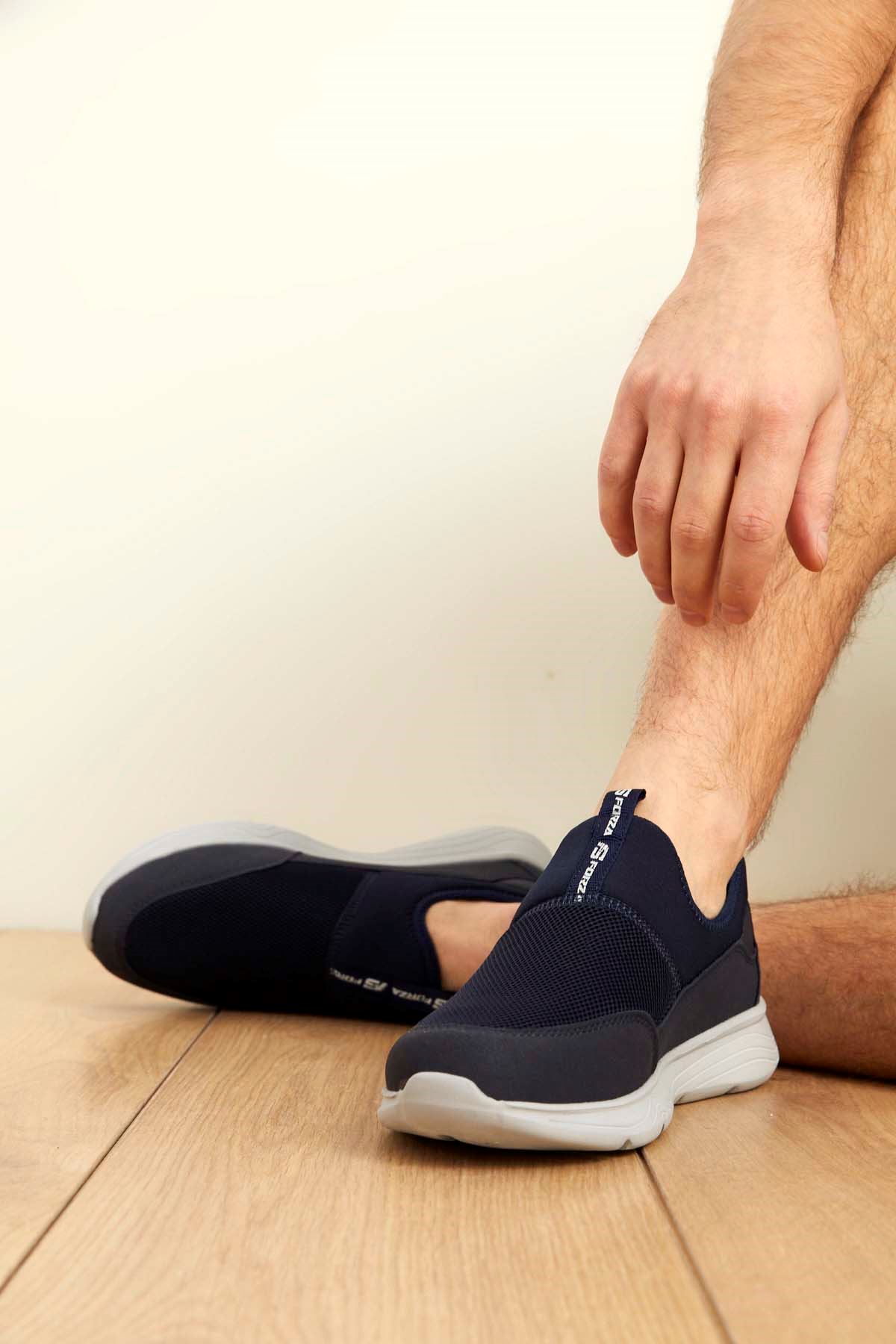 Freemax Unisex  Hafif Esnek Rahat Spor Sneaker Ayakkabı 1612 Laci Buz