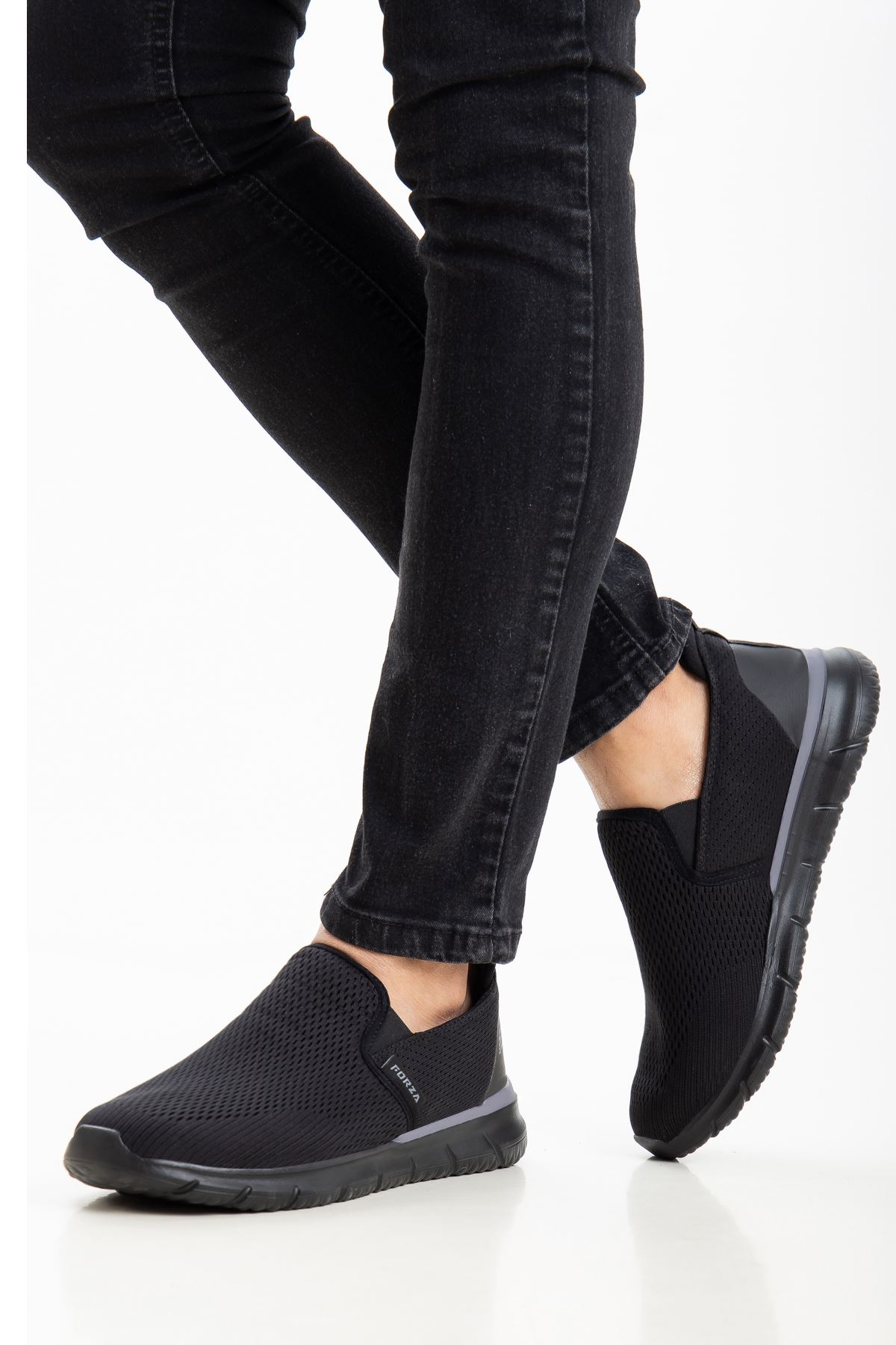 Freemax Unisex  Çok Rahat Spor Sneaker Ayakkabı 2300 Siyah