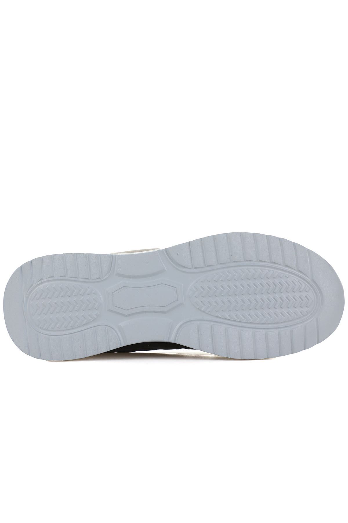 Freemax Unisex  Konforlu Yürüyüş Spor Sneaker Ayakkabı Frz.317 Siyah Buz