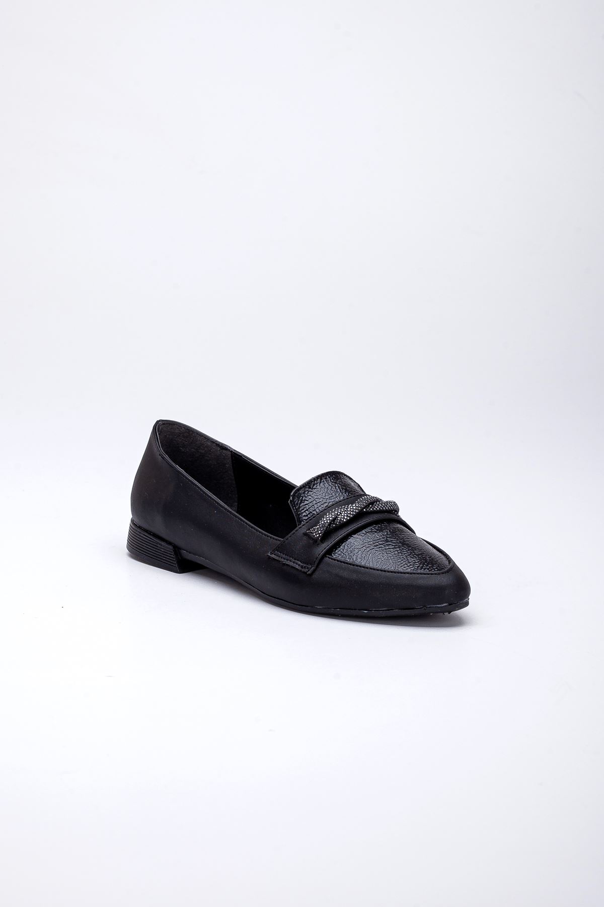 Freemax Kadın Yazlık Rahat Hafif Babet Ayakkabı B04 Siyah