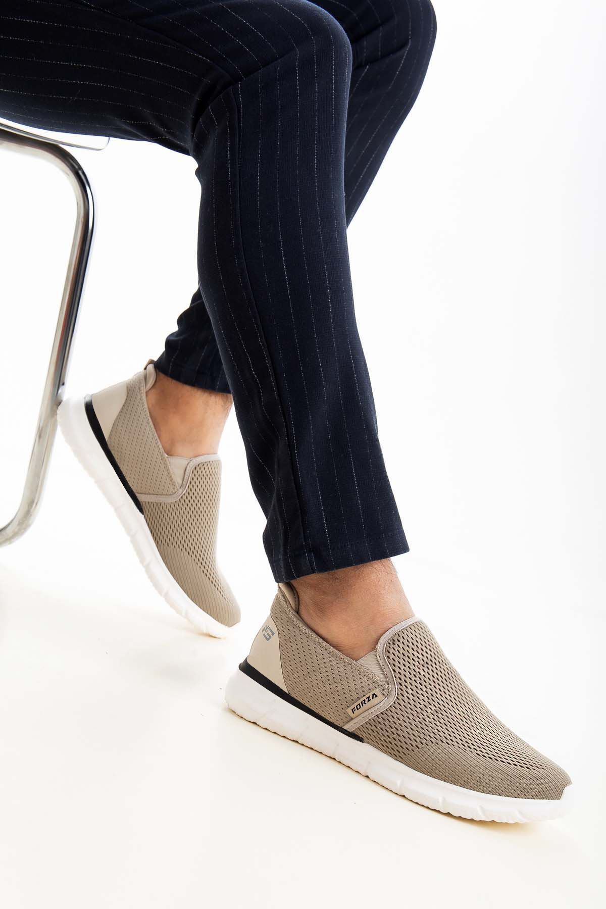 Freemax Unisex  Çok Rahat Spor Sneaker Ayakkabı 2300 Vizon