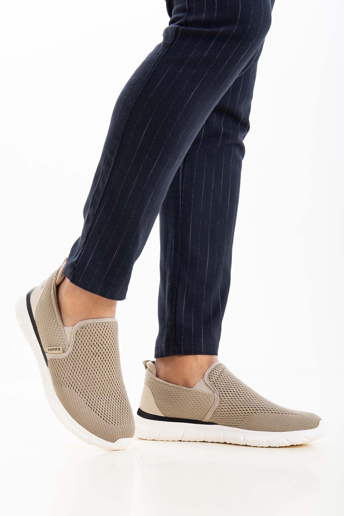 Freemax Unisex  Çok Rahat Spor Sneaker Ayakkabı 2300 Vizon