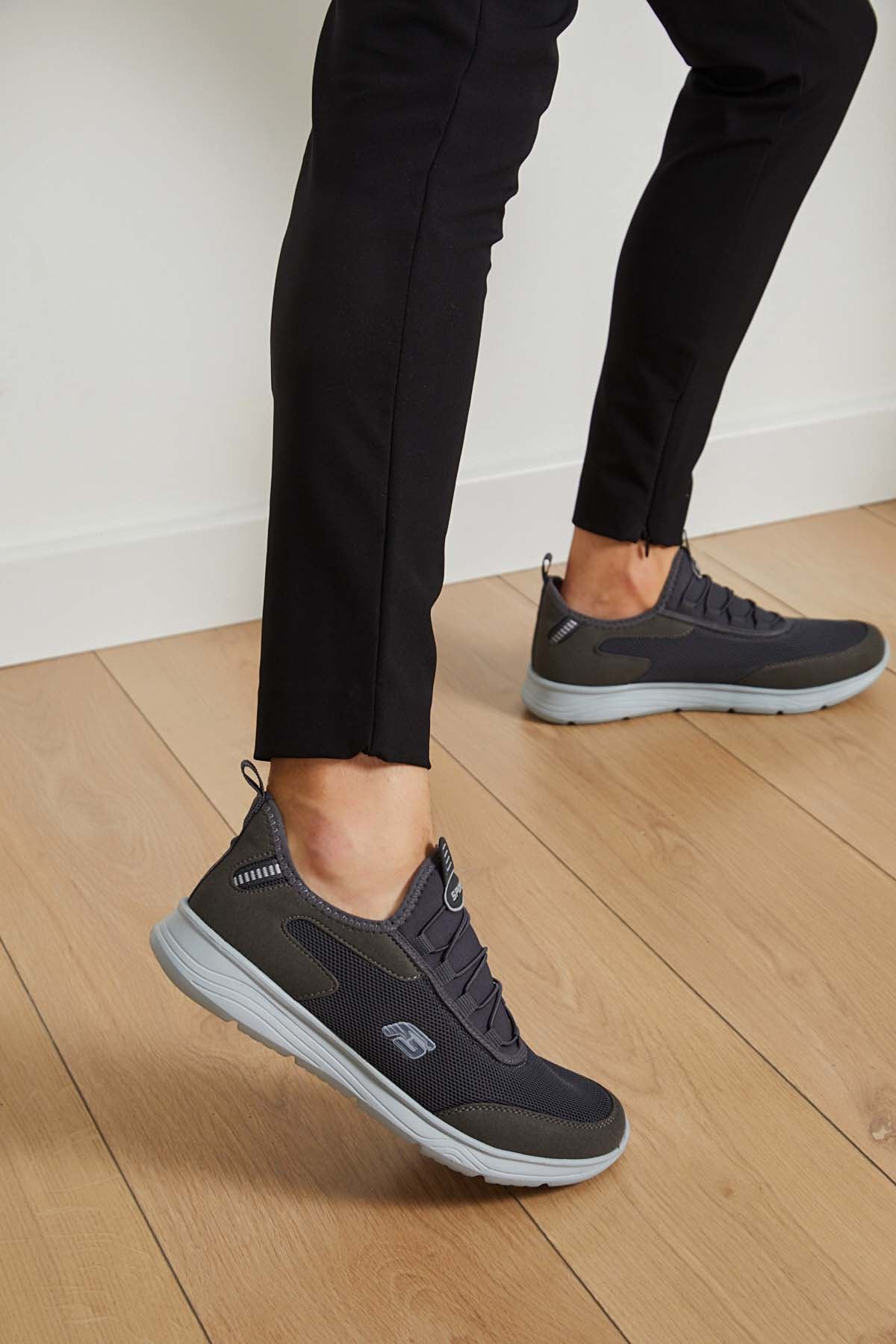 Freemax Unisex  Yürüyüş Spor Sneaker Ayakkabı FREEMAX101-21221 Lacivert Buz