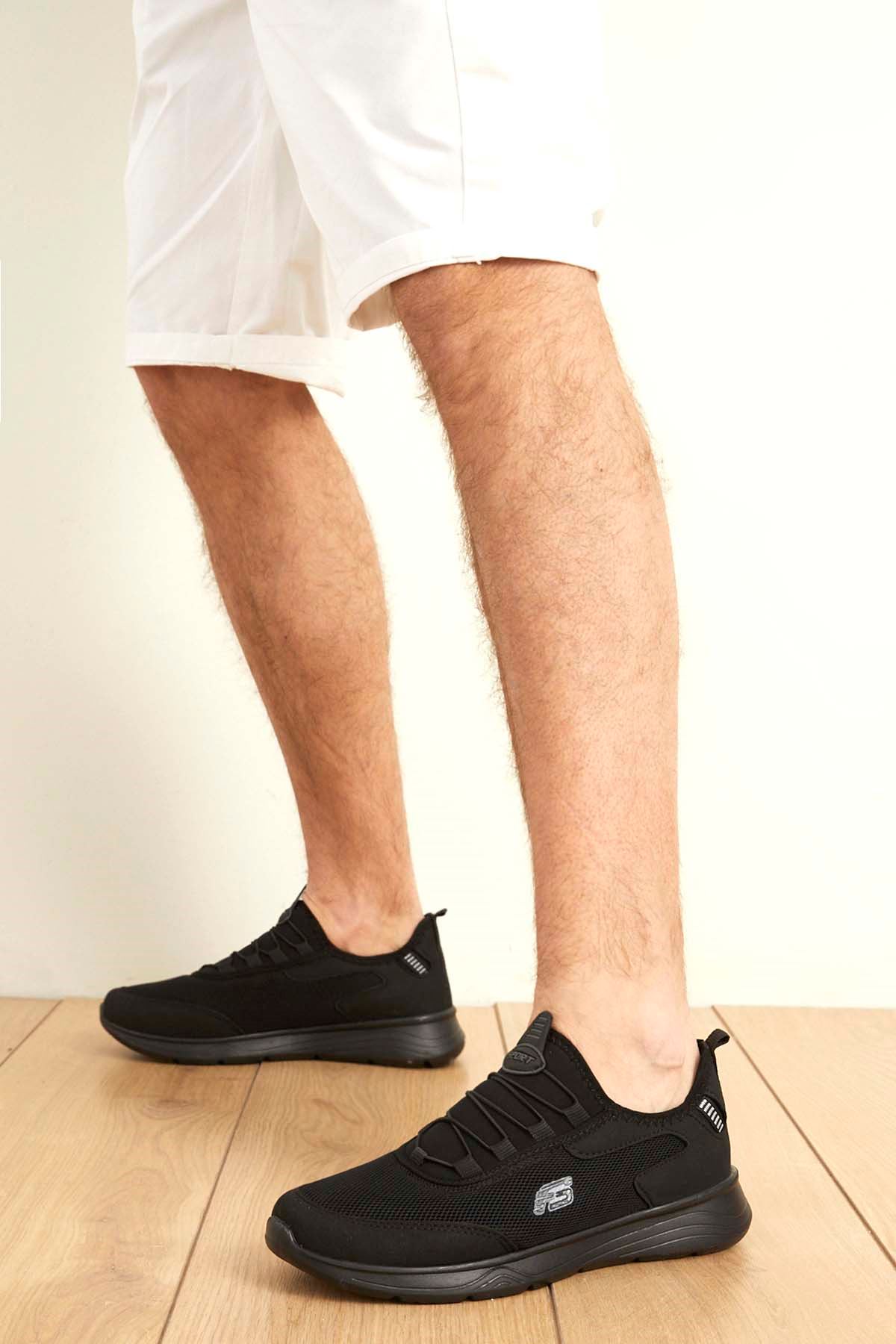 Freemax Unisex  Yürüyüş Spor Sneaker Ayakkabı FREEMAX101-21221 SİYAH