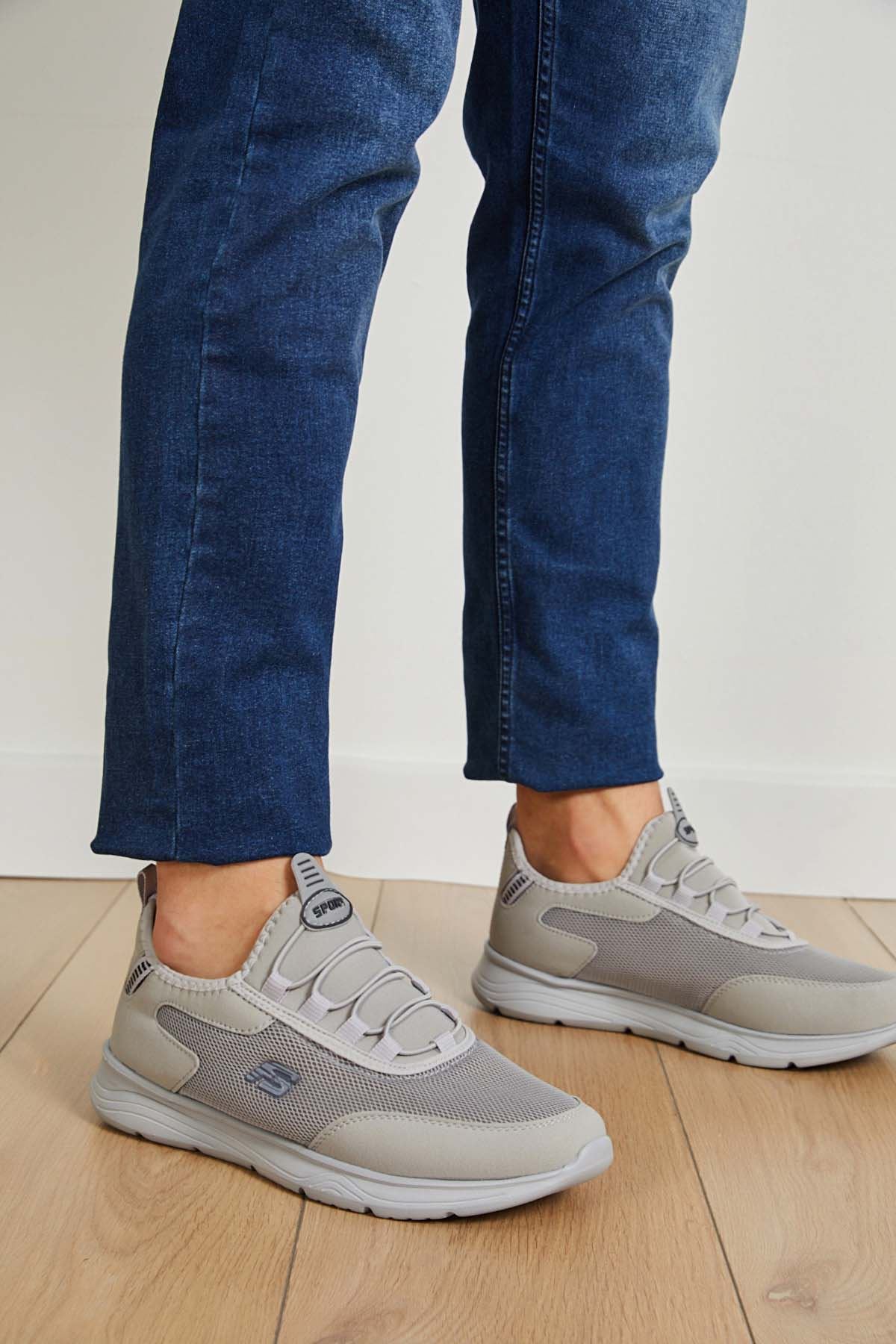 Freemax Unisex  Yürüyüş Spor Sneaker Ayakkabı FREEMAX101-21221 Buz Buz