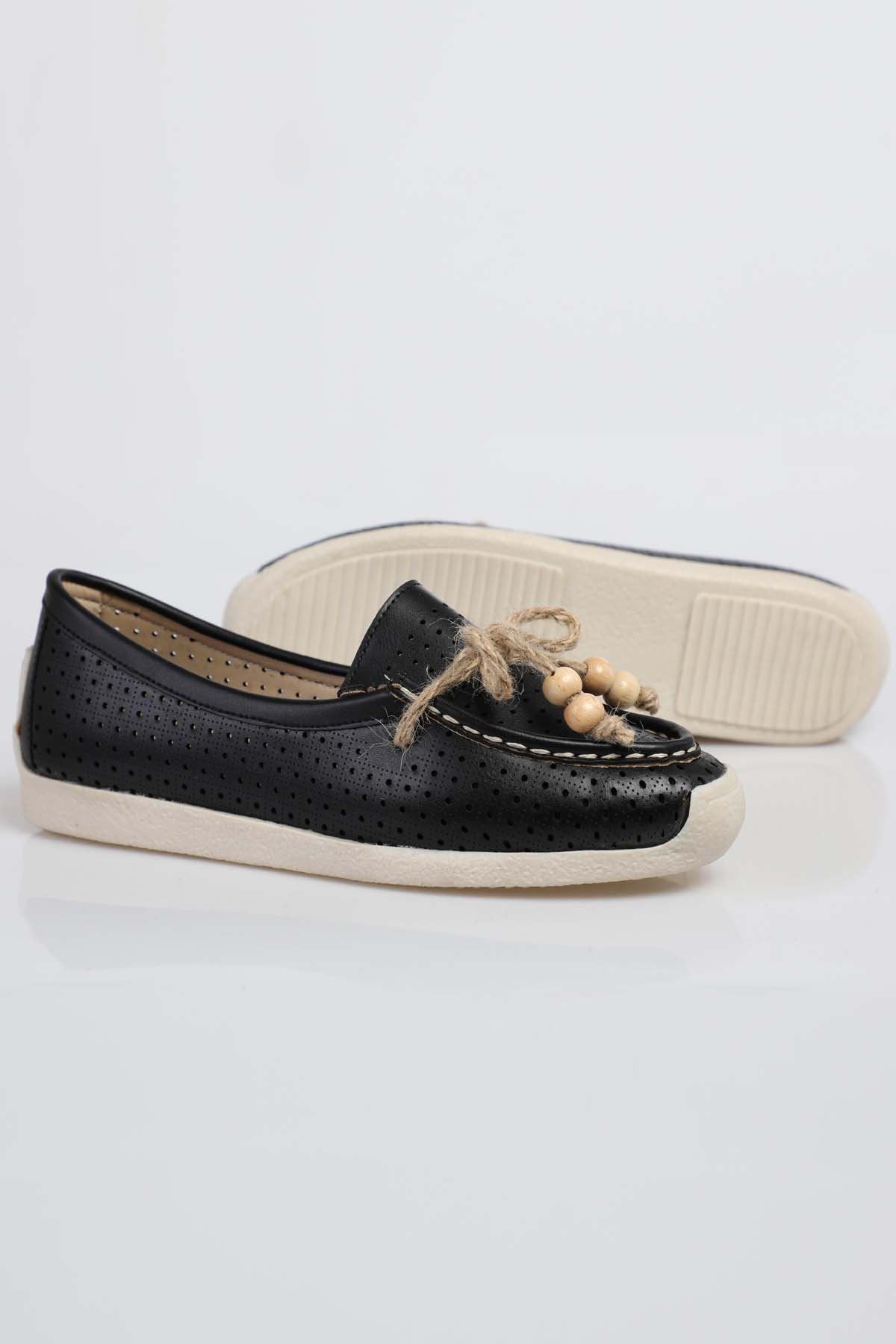 Freemax Kadın Günlük Yazlık Babet SİYAH