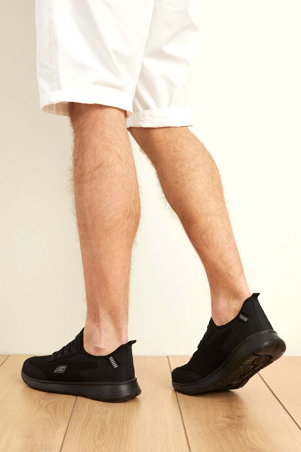 Freemax Unisex  Yürüyüş Spor Sneaker Ayakkabı FREEMAX101-21221 SİYAH