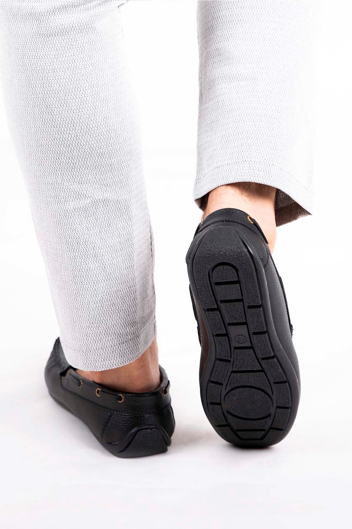 Freemax Erkek Rog Loafer Ayakkabı Rog.227 SİYAH