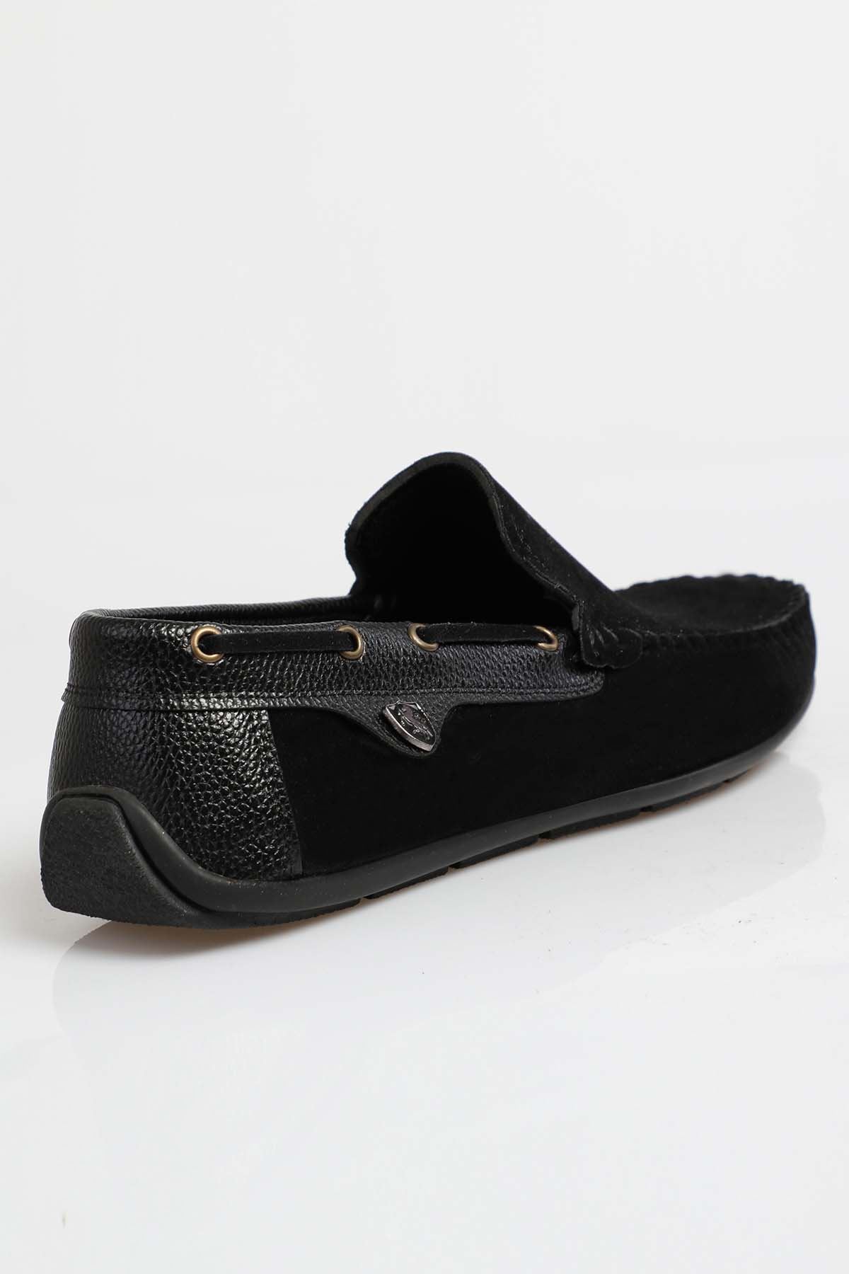 Freemax Erkek Rog Loafer Ayakkabı Rog.227 SÜET SİYAH