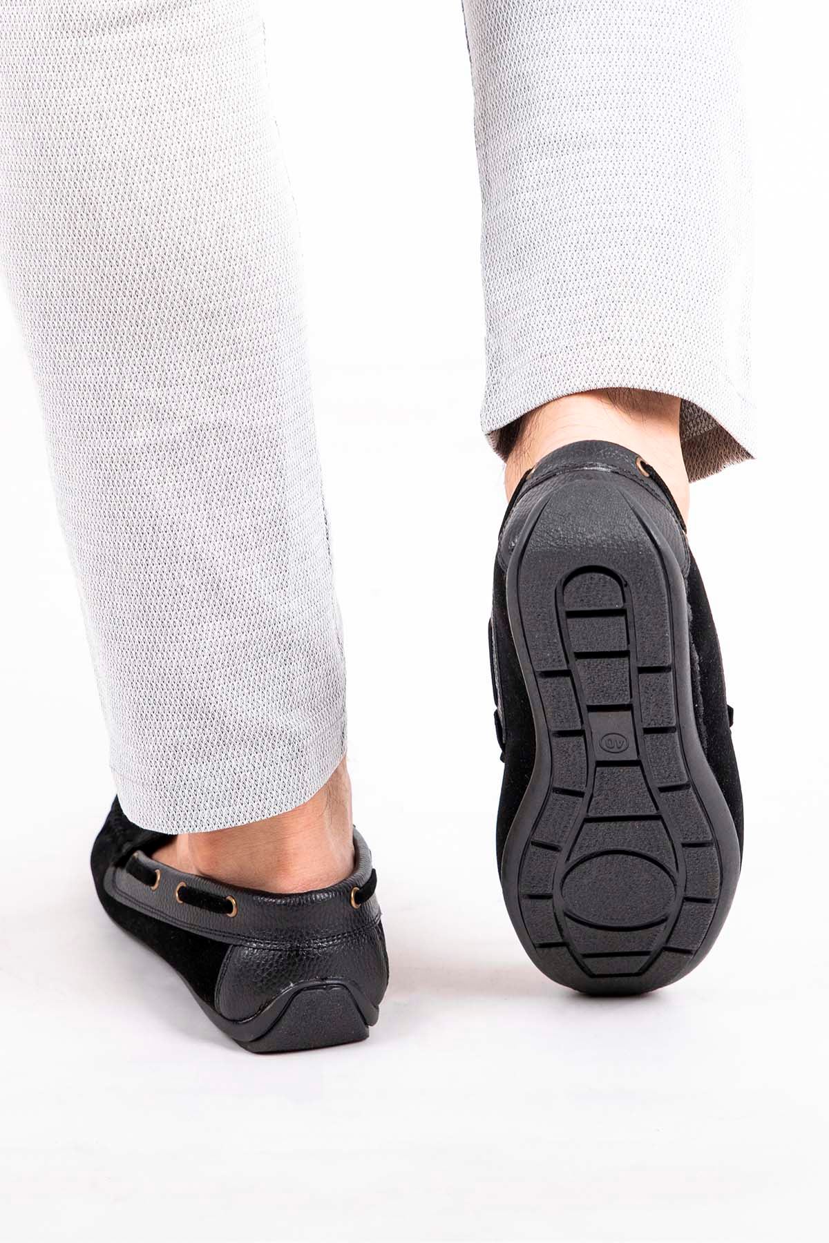 Freemax Erkek Rog Loafer Ayakkabı Rog.227 SÜET SİYAH