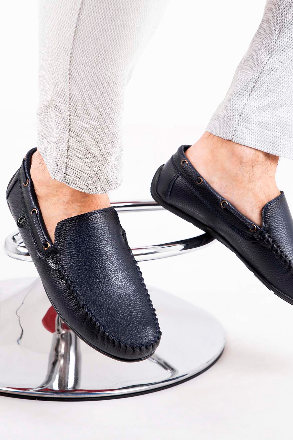 Freemax Erkek Rog Loafer Ayakkabı Rog.227 LACİVERT