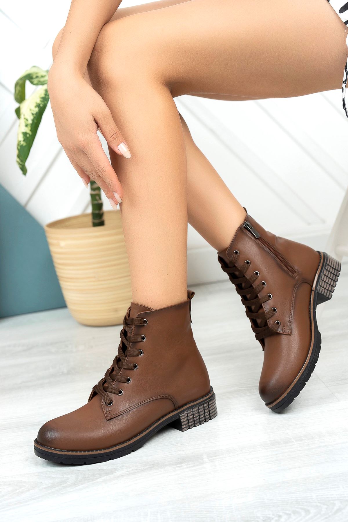 Freemax Garantili Polar Astar Kauçuk Taban Sağlam Kışlık Suya Dayanıklı Bot Çizme Taba