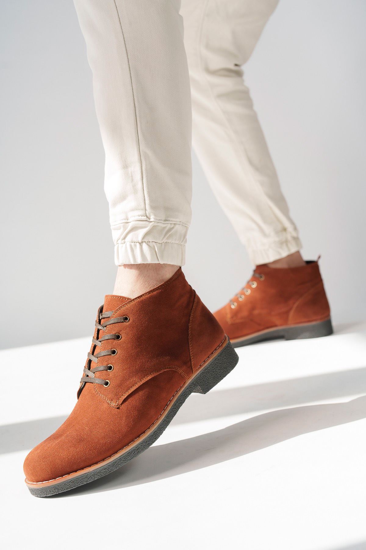 Freemax  iç Taban Hediye Papi Bağlı Kışlık Erkek Bot SÜET TABA