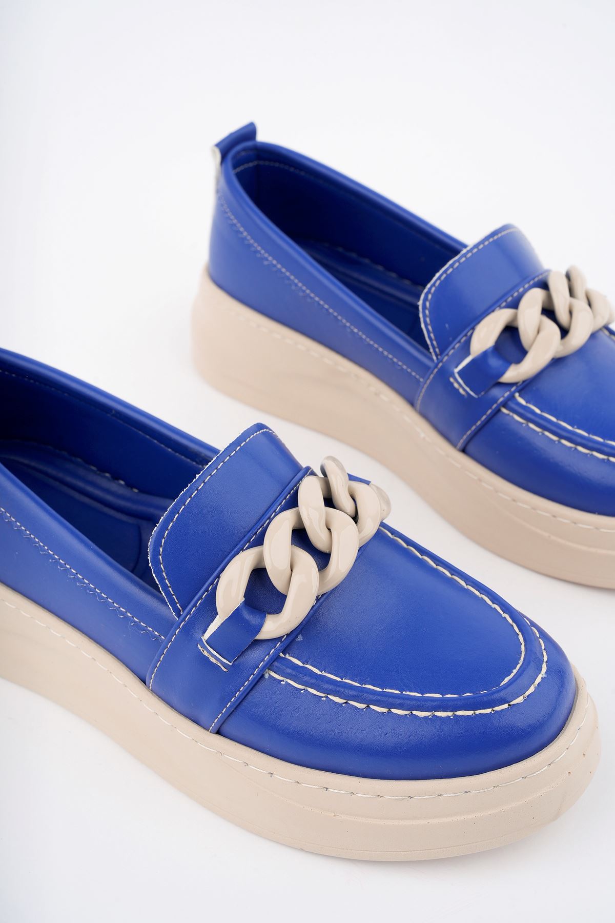 Freemax Kadın Günlük Casual Ayakkabı Abb.2022.501 Saks Mavi