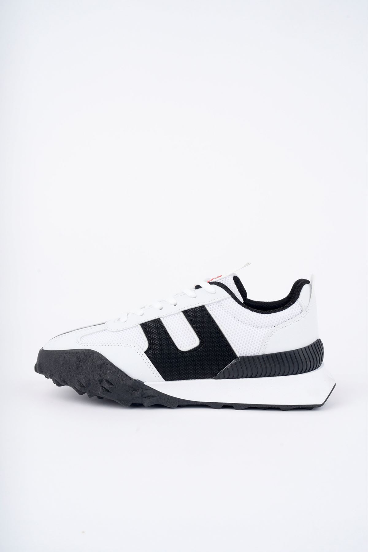 Freemax Unisex  Konforlu Outdoor Spor Ayakkabı 2356 Beyaz Siyah