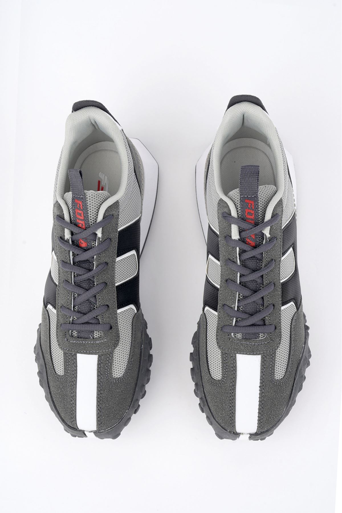 Freemax Unisex  Konforlu Outdoor Spor Ayakkabı 2356 Füme Buz