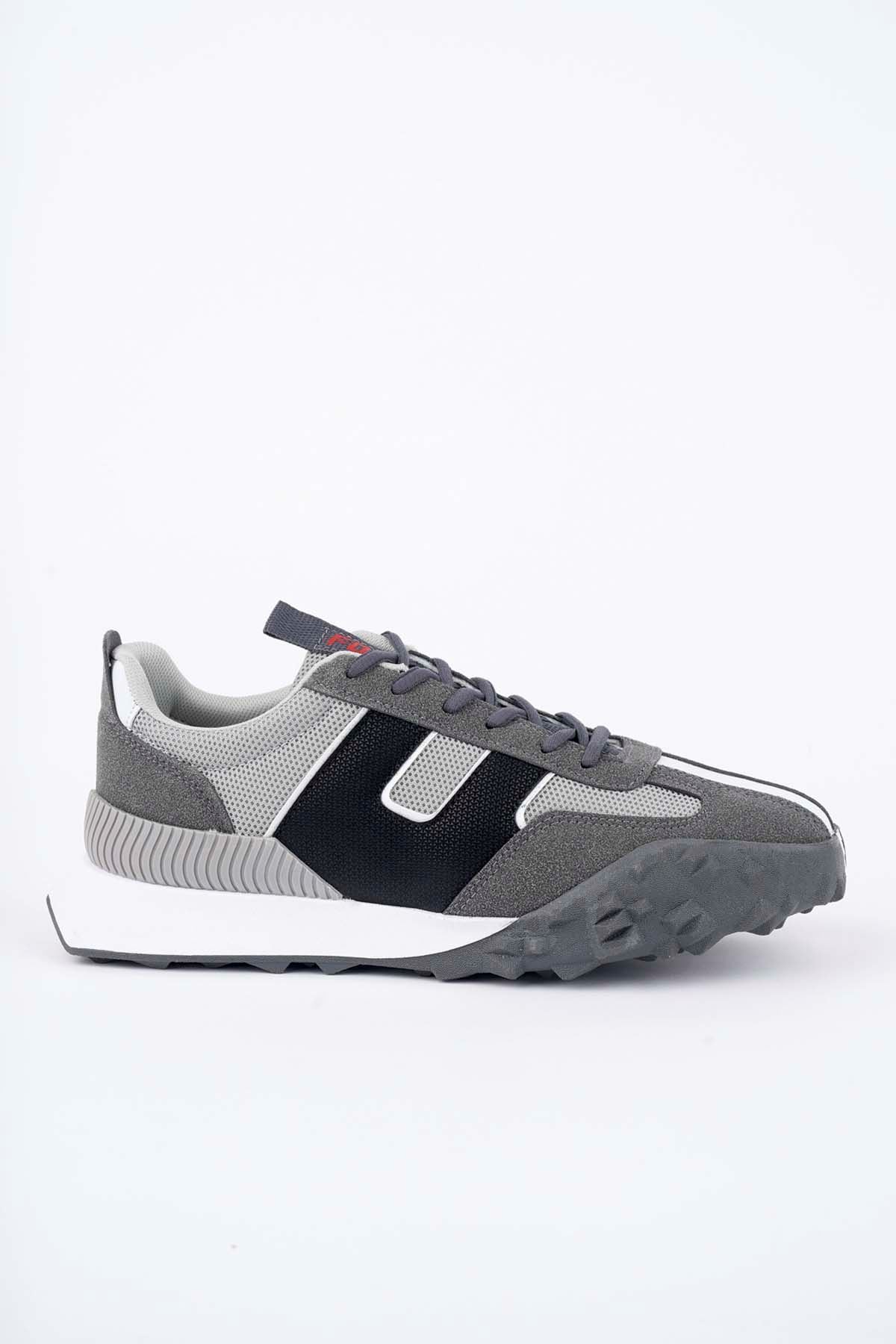 Freemax Unisex  Konforlu Outdoor Spor Ayakkabı 2356 Füme Buz