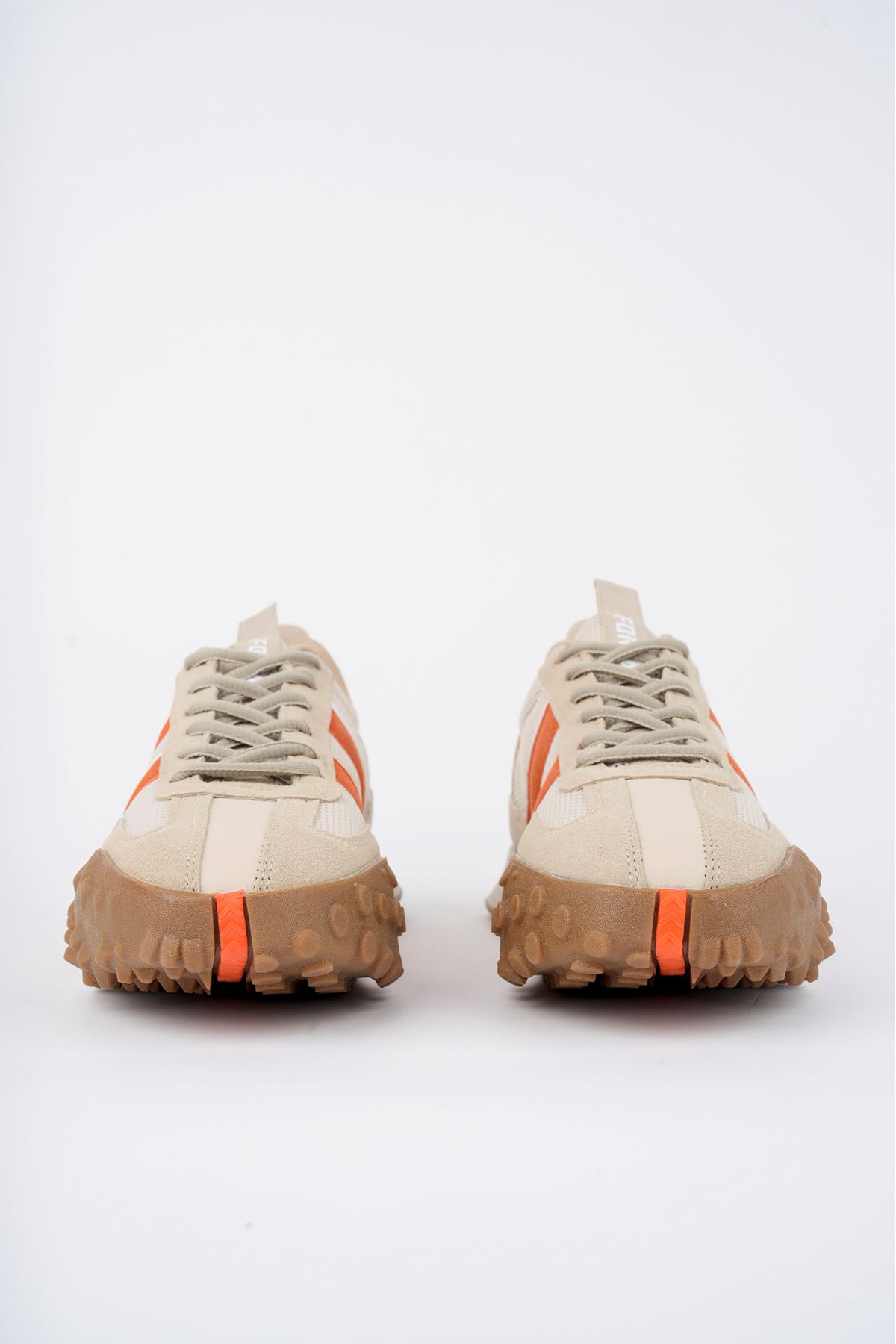 Freemax Unisex  Konforlu Outdoor Spor Ayakkabı 2356 Bej Orange