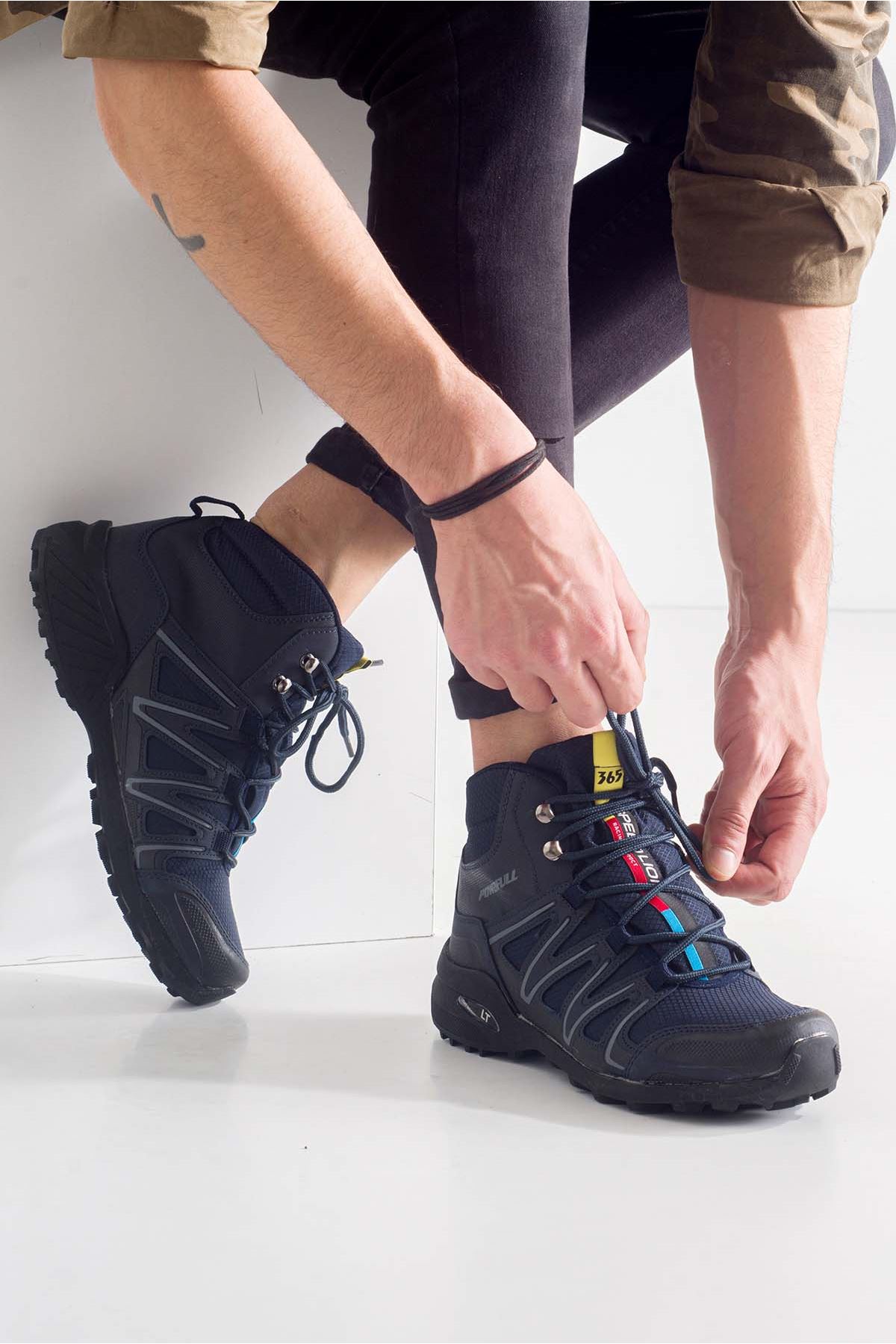 Freemax Unisex  Konforlu Outdoor Spor Ayakkabı Frz.2098 Laci Füme