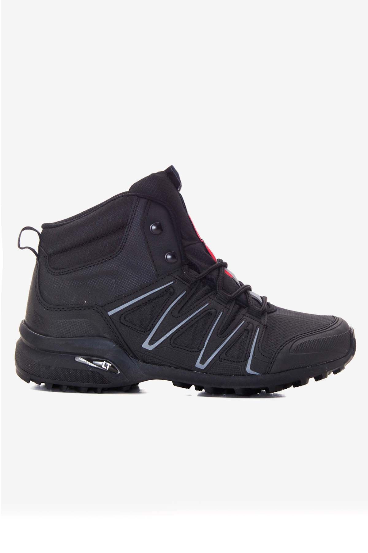 Freemax Unisex  Konforlu Outdoor Spor Ayakkabı Frz.2098 Siyah Füme