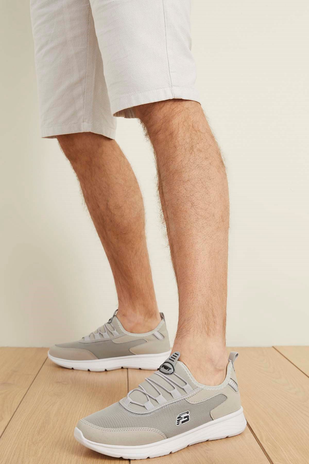 Freemax Unisex  Yürüyüş Spor Sneaker Ayakkabı FREEMAX101-21221 Buz Gri