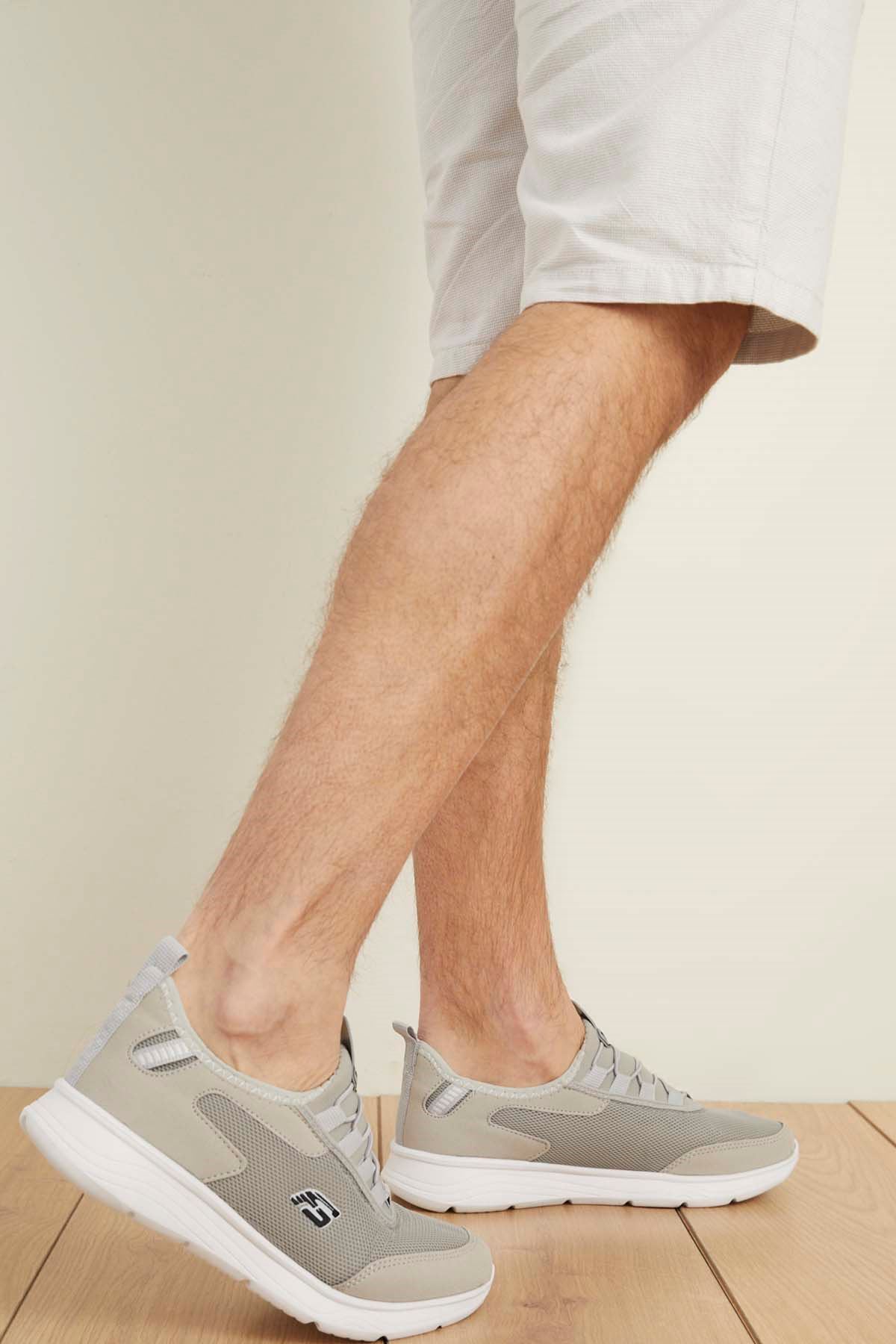 Freemax Unisex  Yürüyüş Spor Sneaker Ayakkabı FREEMAX101-21221 Buz Gri