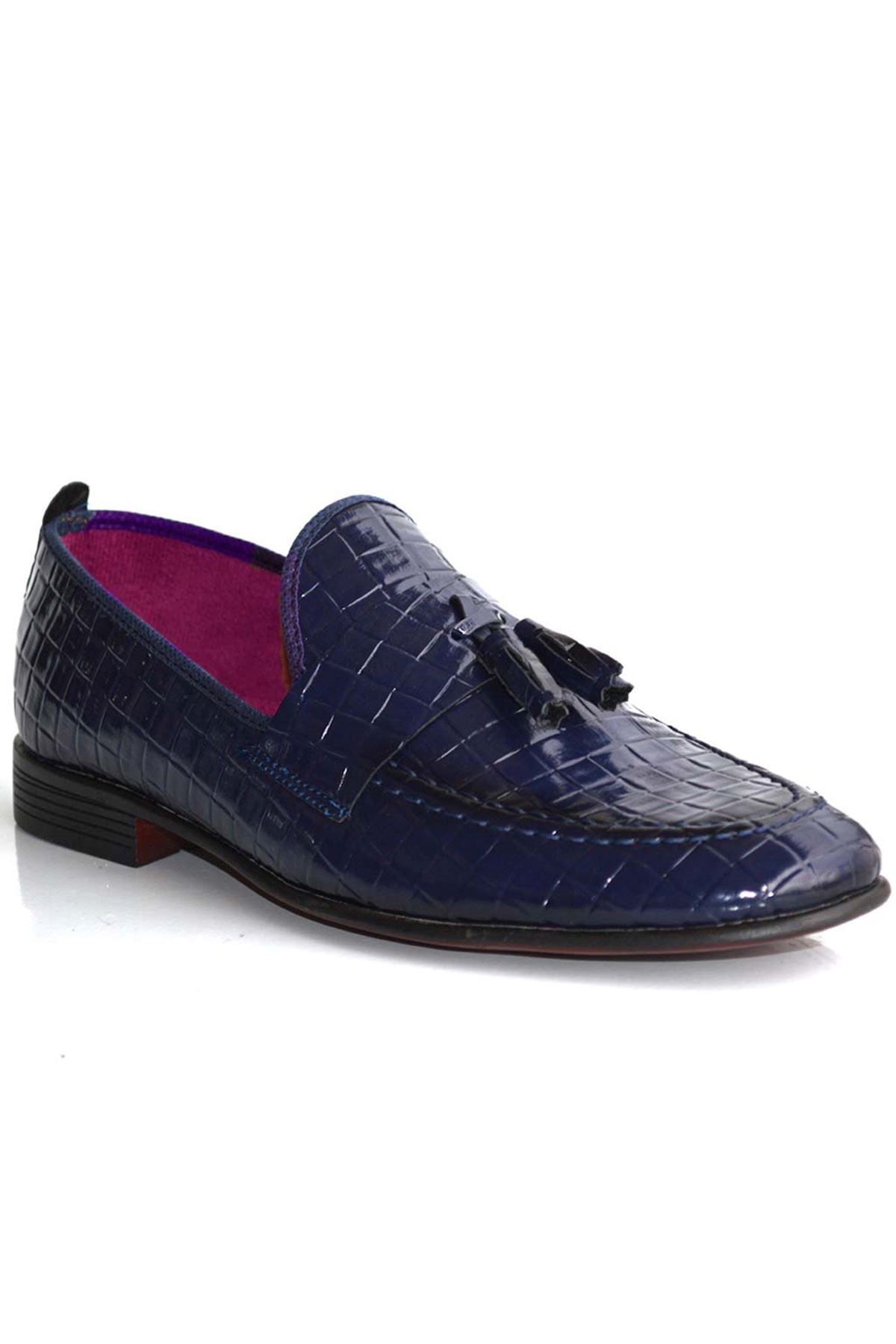 Freemax Oxford Erkek Ayakkabı LACİVERT BORDO