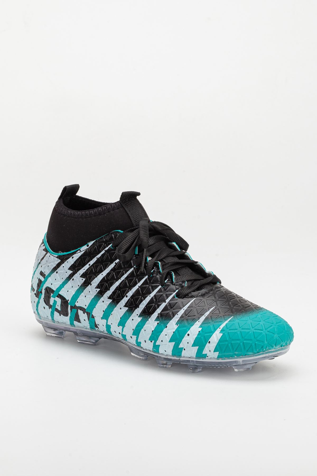 Freemax Unisex Çoraplı Krampon Futbol Ayakkabısı Turkuaz