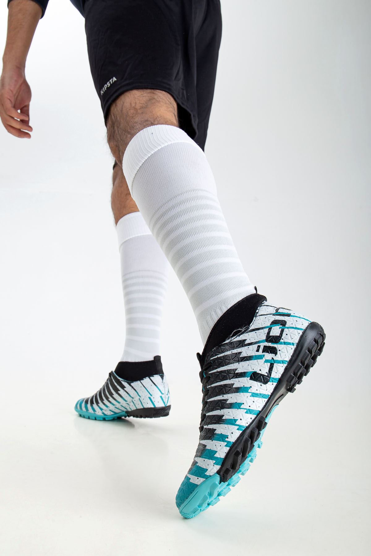 Freemax Unisex Çoraplı Halı saha Futbol Ayakkabısı Freemax.1452 Turkuaz