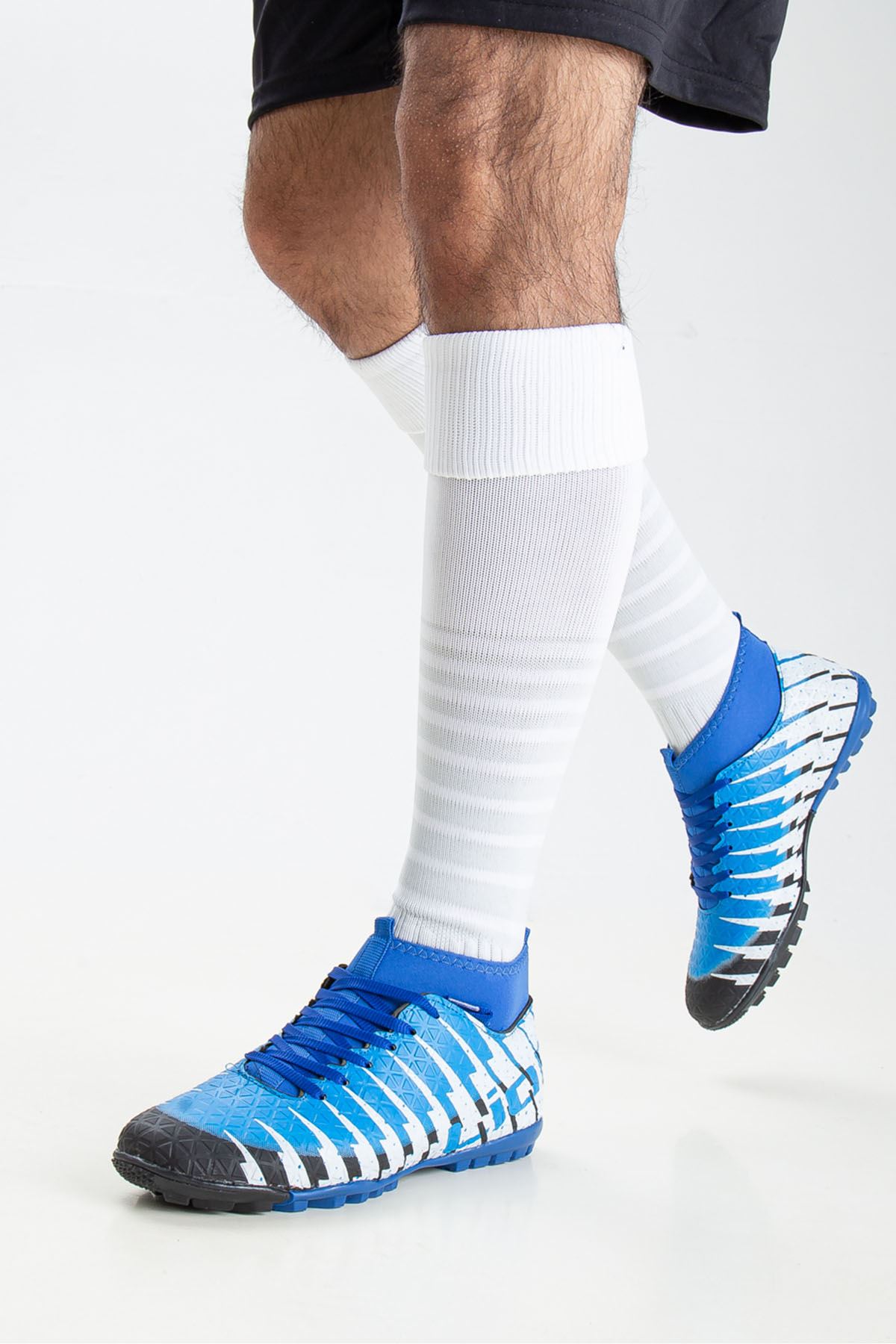 Freemax Unisex Çoraplı Halı saha Futbol Ayakkabısı Freemax.1452 Siyah Sax