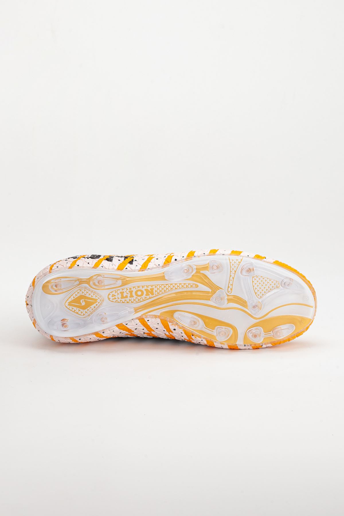 Freemax Unisex Çoraplı Krampon Futbol Ayakkabısı Hardal Siyah