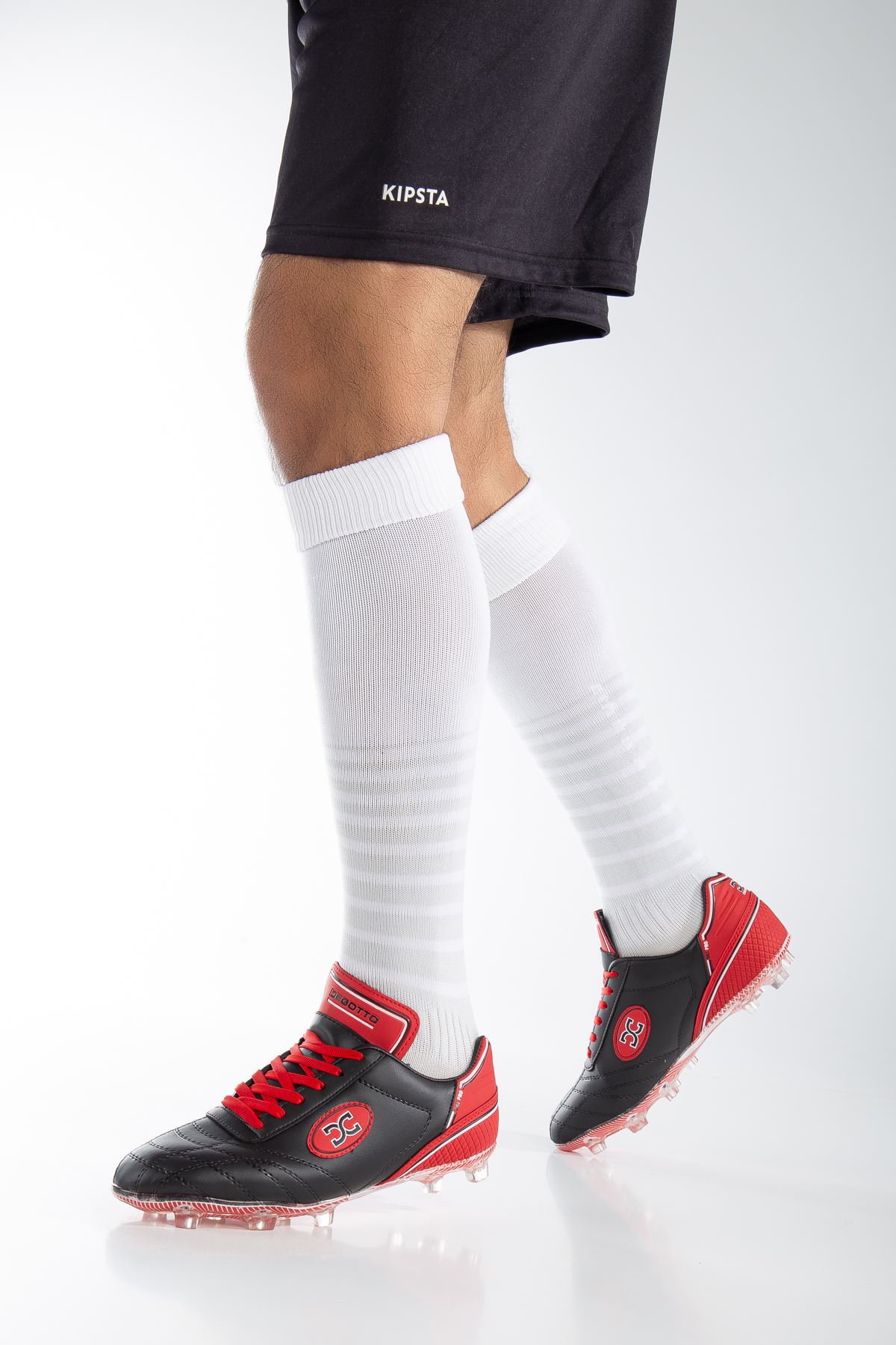 Freemax Unisex Krampon Futbol Ayakkabısı Dgt 2023 Siyah Kırmızı