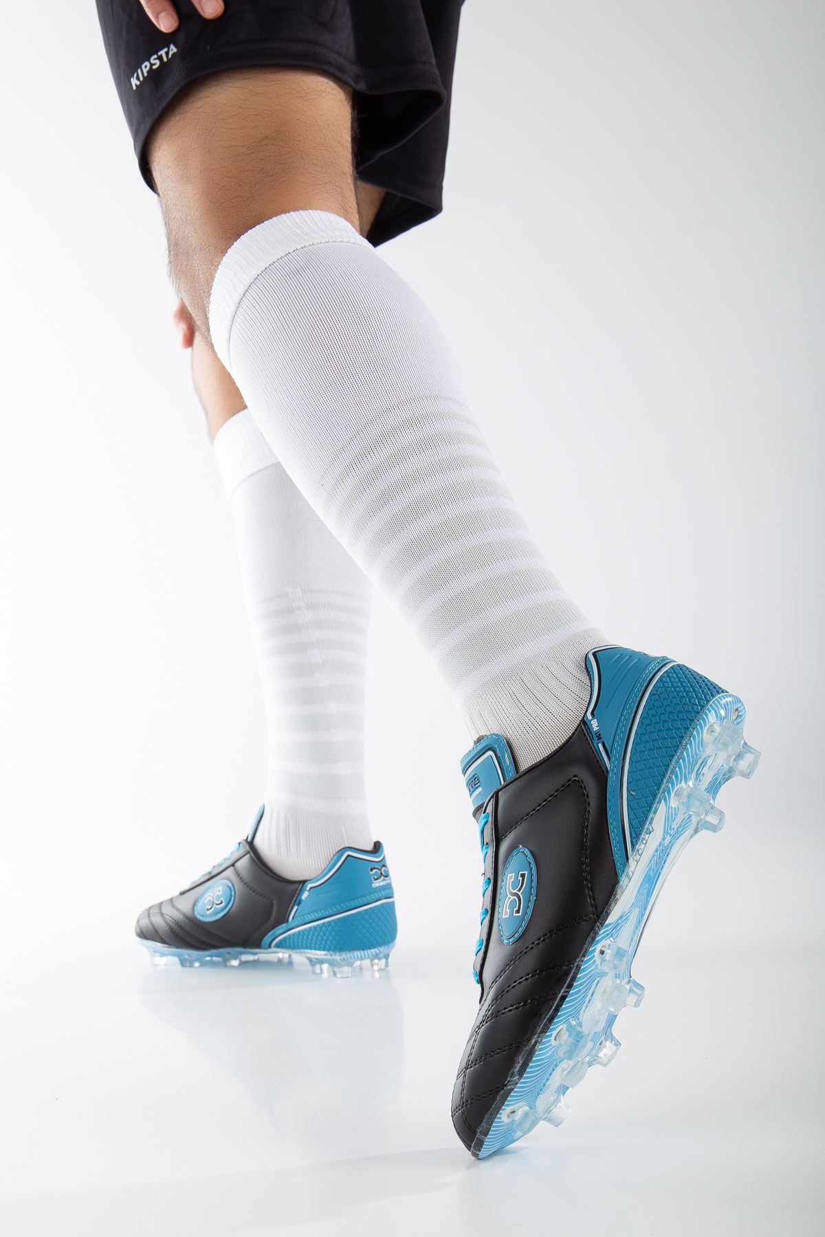 Freemax Unisex Krampon Futbol Ayakkabısı Dgt 2023 Siyah Turkuaz