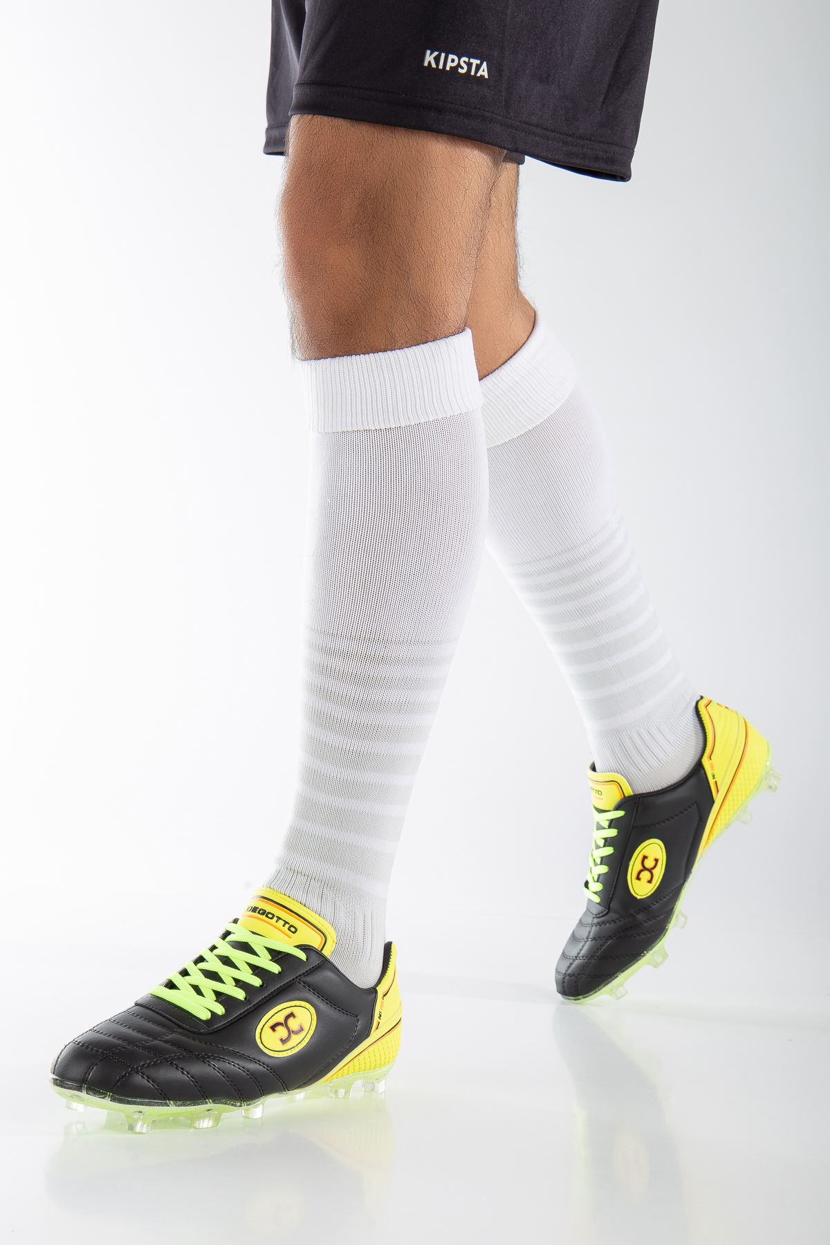 Freemax Unisex Krampon Futbol Ayakkabısı Dgt 2023 SİYAH SARI