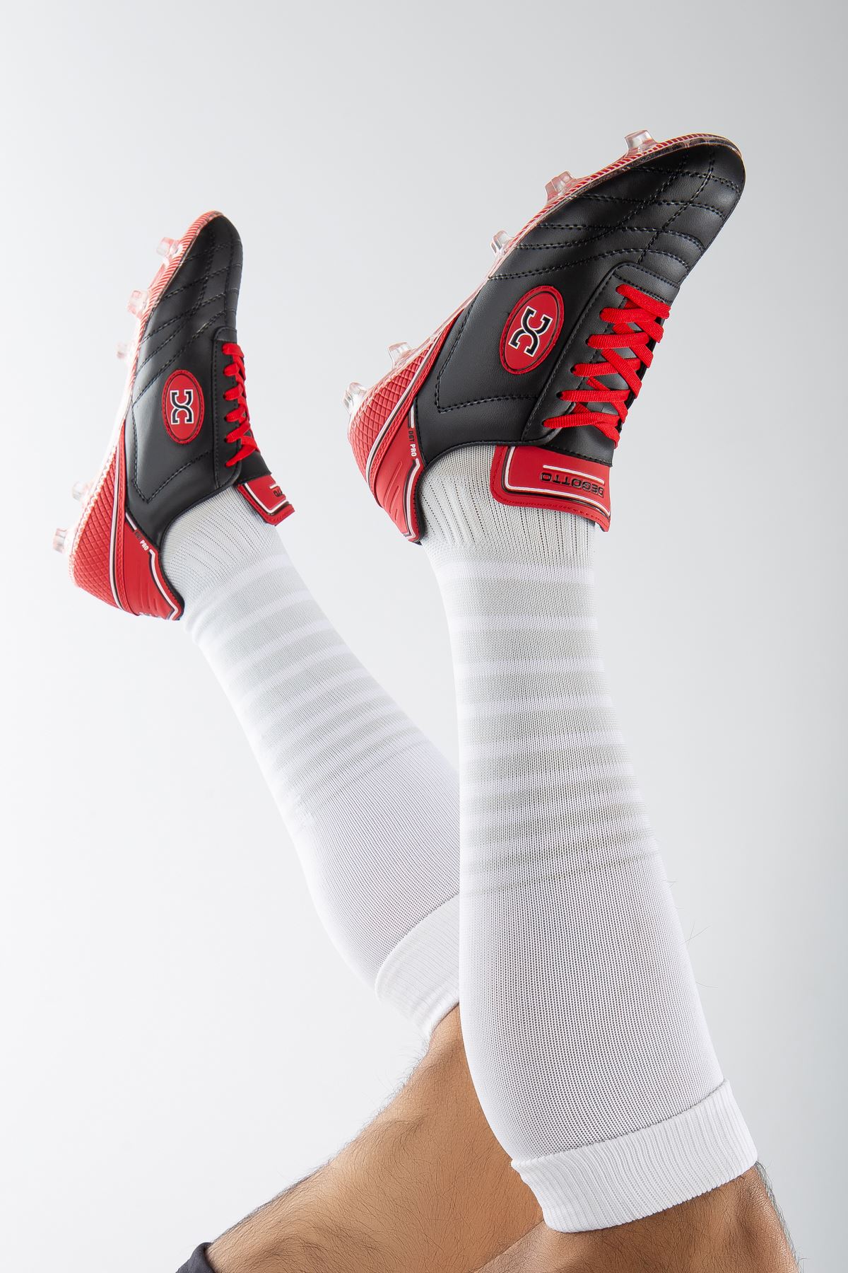 Freemax Unisex Krampon Futbol Ayakkabısı Dgt 2023 Siyah Kırmızı