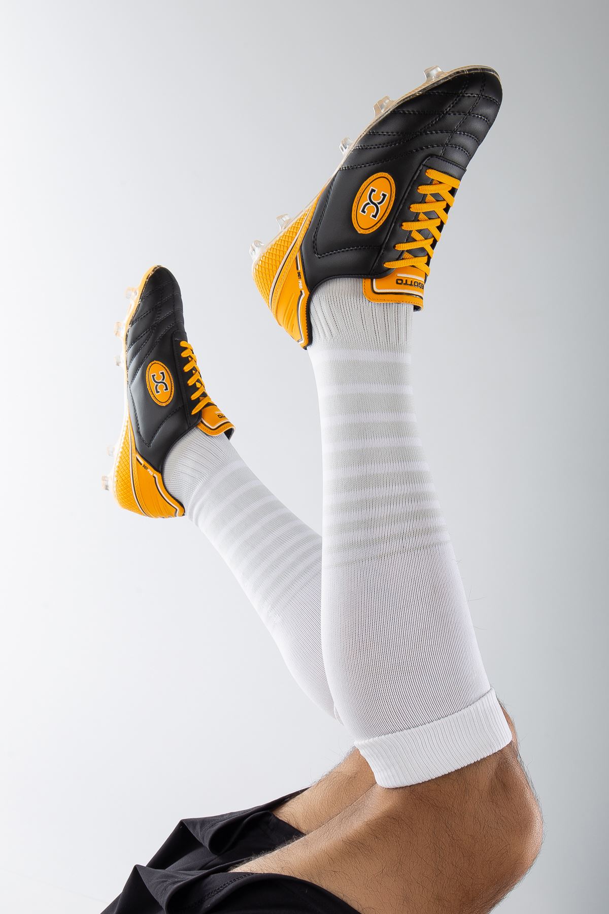 Freemax Unisex Krampon Futbol Ayakkabısı Dgt 2023 Hardal Siyah
