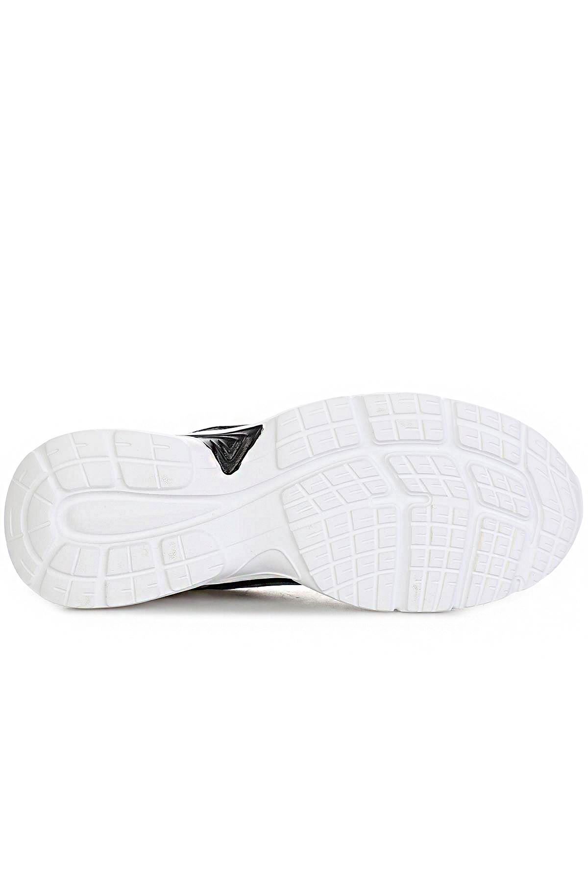 Freemax Unisex Anatomik Garantili Çok Hafif 270 gr Esnek Rahat Sneaker Konforlu Spor Ayakkabıı 2355 Siyah Kırmızı