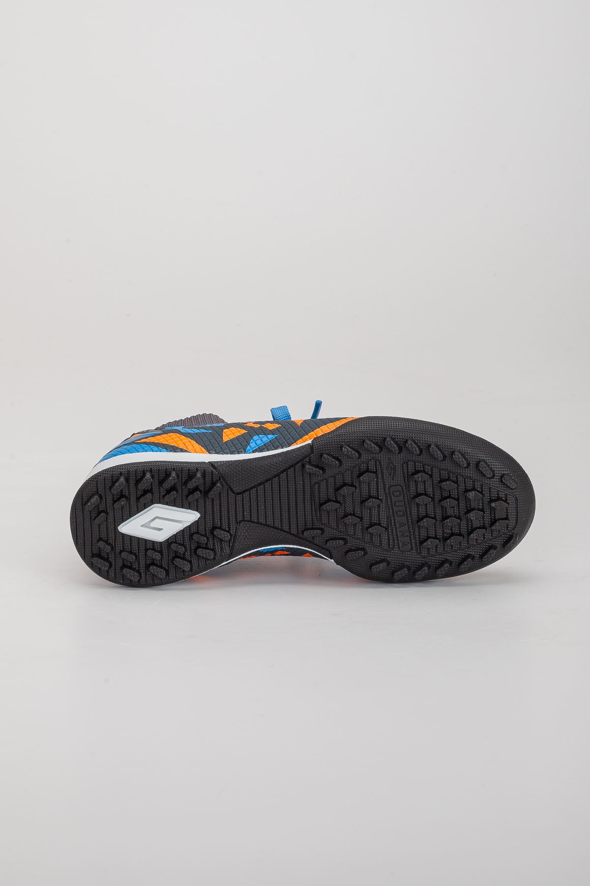 Freemax Unisex Çocuk Çoraplı Halı saha Futbol Ayakkabısı Dgn 2303 Füme Orange